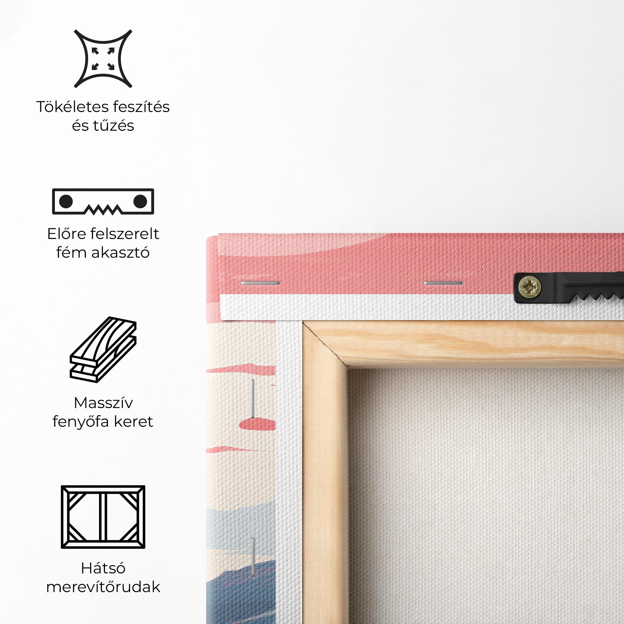 Vászonkép Chinese Cherry Blossoms mockup 5