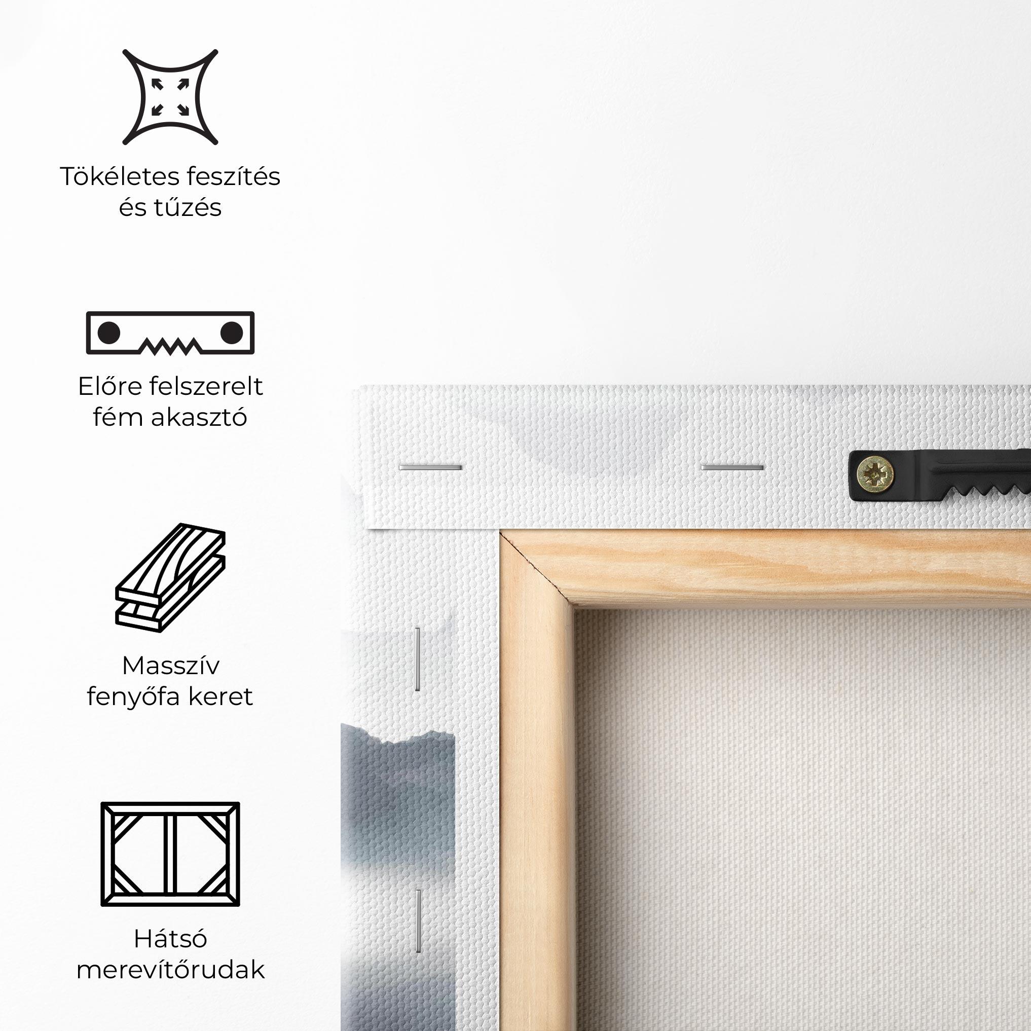 Vászonkép Chinese Style Mountains mockup 5