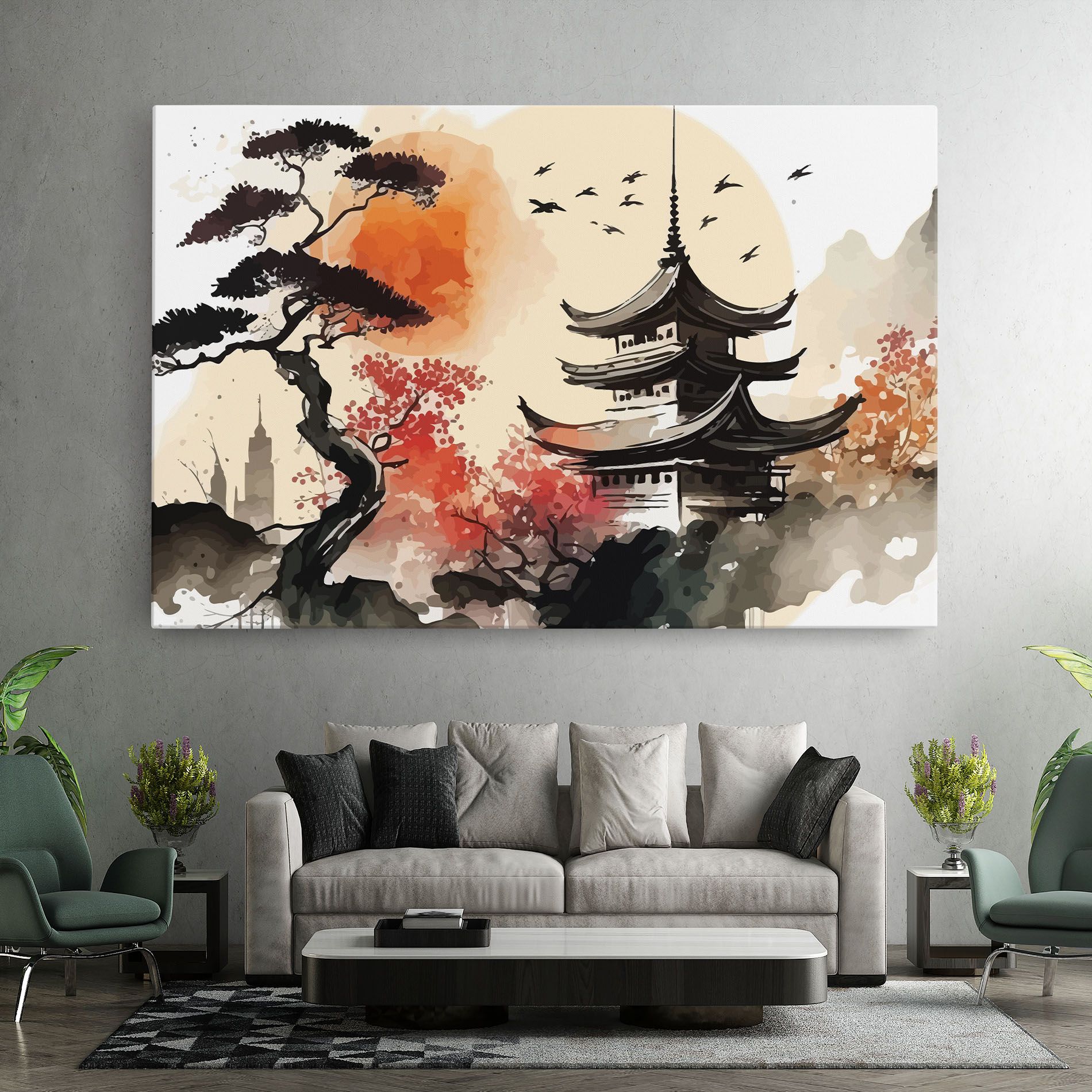 Asiatic Beautiful View mockup 7