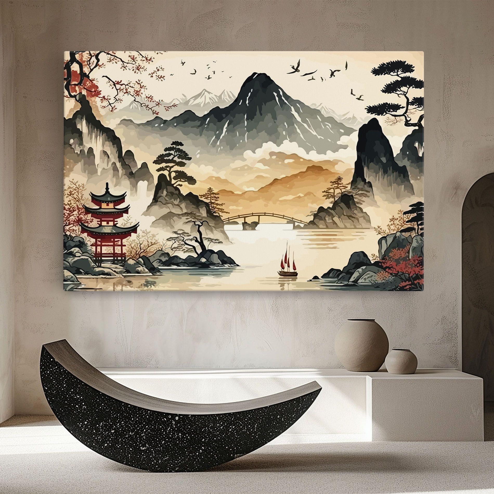 Asian Mountain View mockup 8