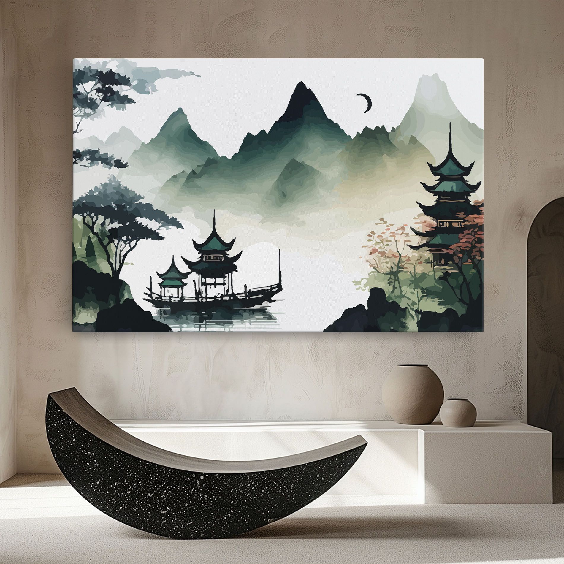 Green Mountain Moon mockup 8