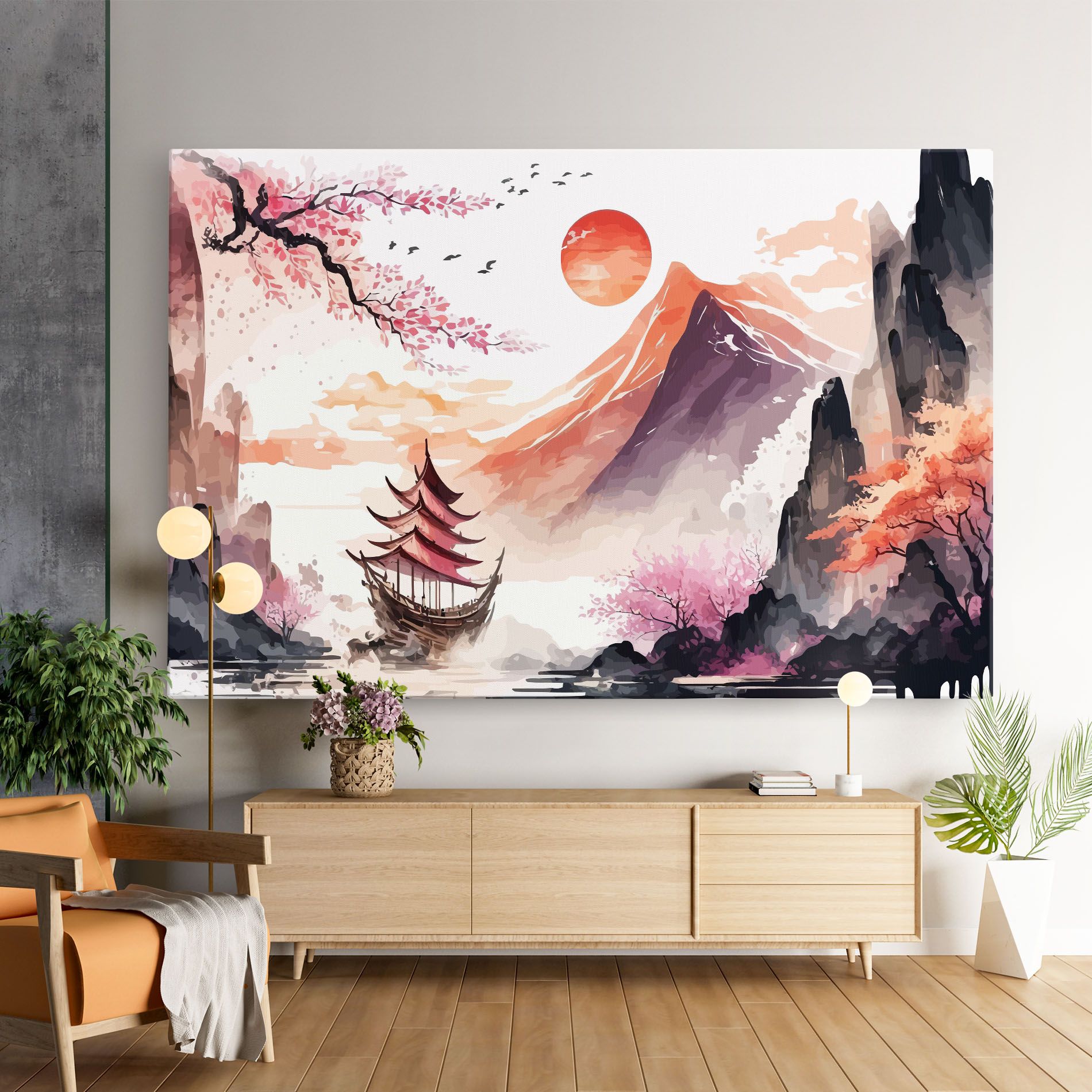 Asiatic Purple Mountain mockup 9