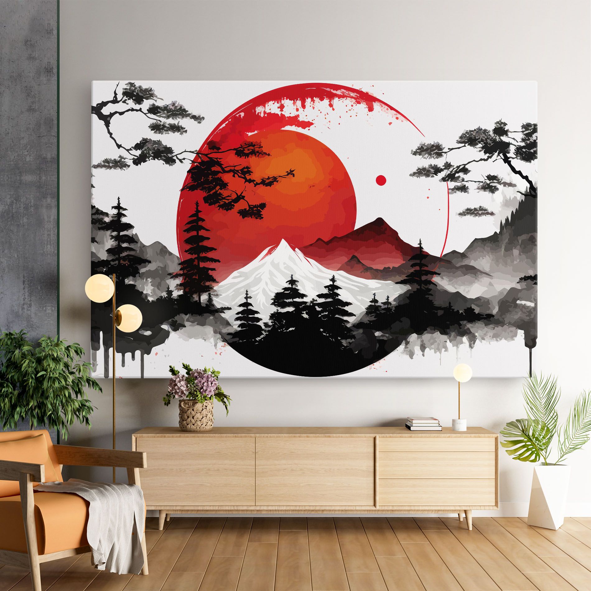 Yin Yang Mountain mockup 9