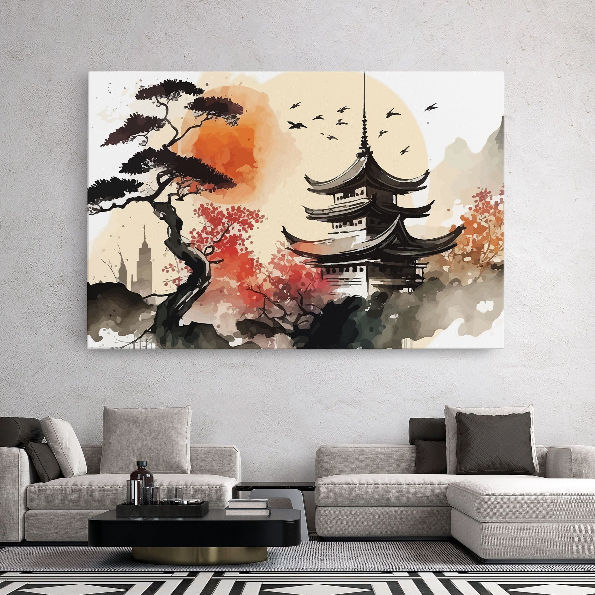 Asiatic Beautiful View mockup 2