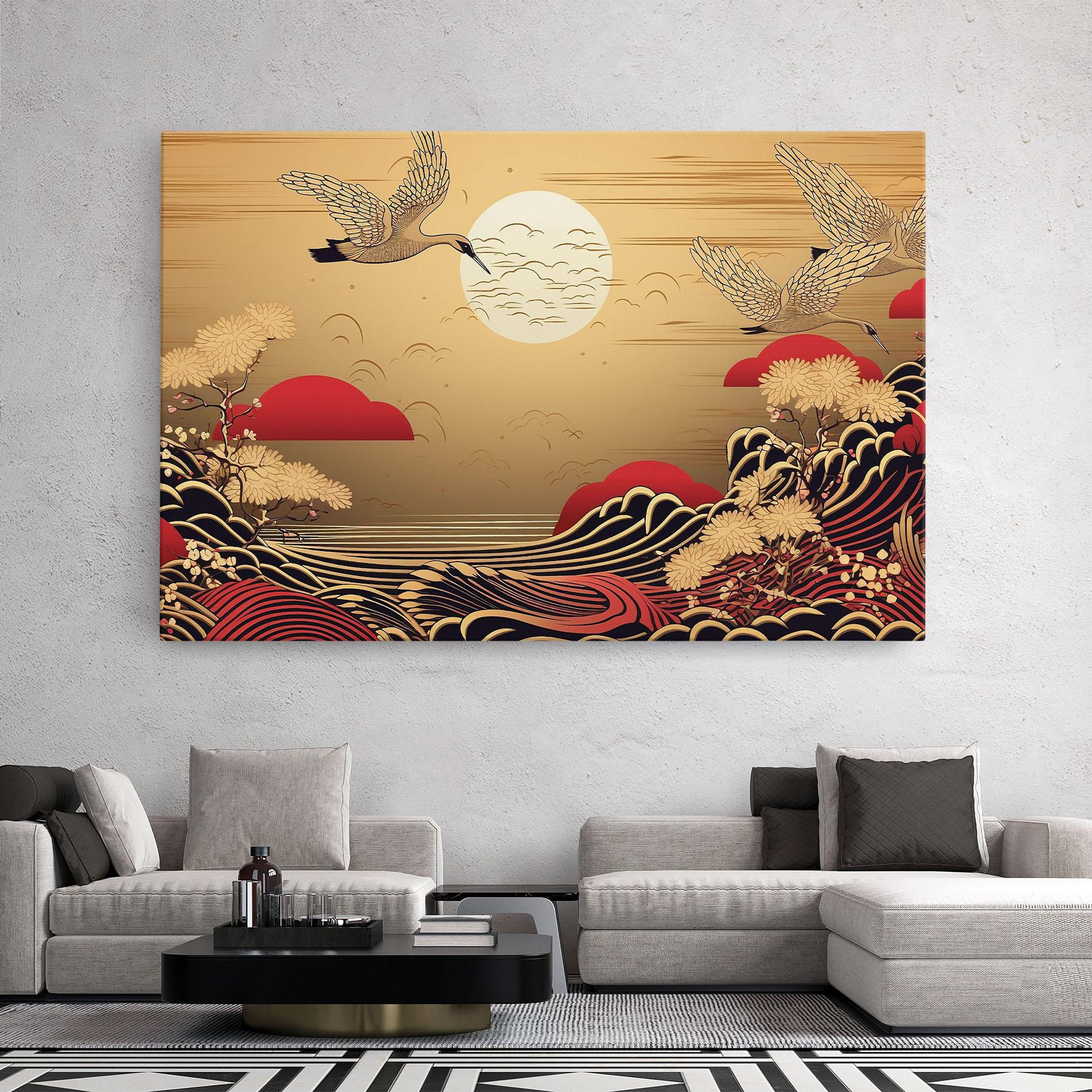 Vászonkép Chinese Wind Art mockup 2