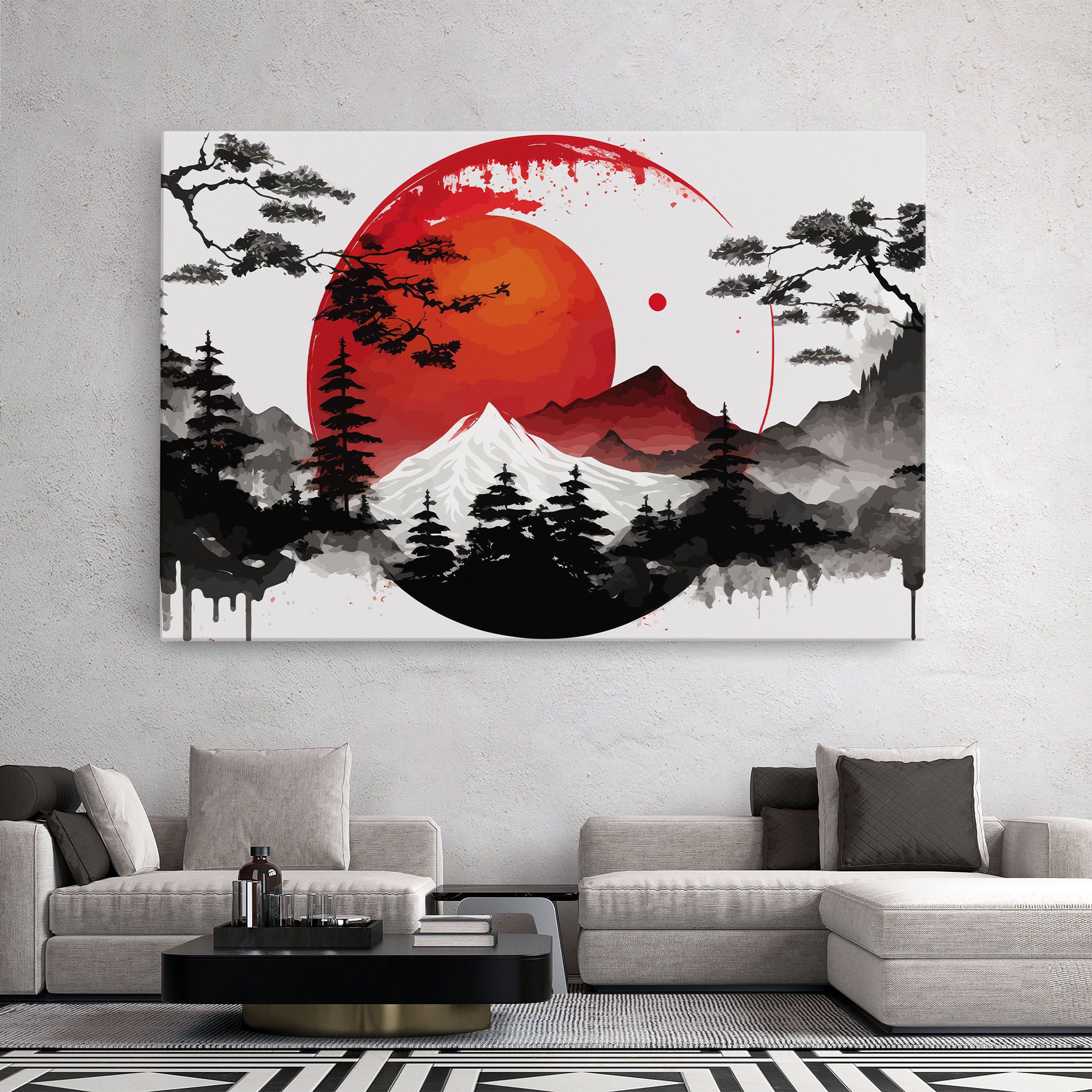Yin Yang Mountain mockup 2