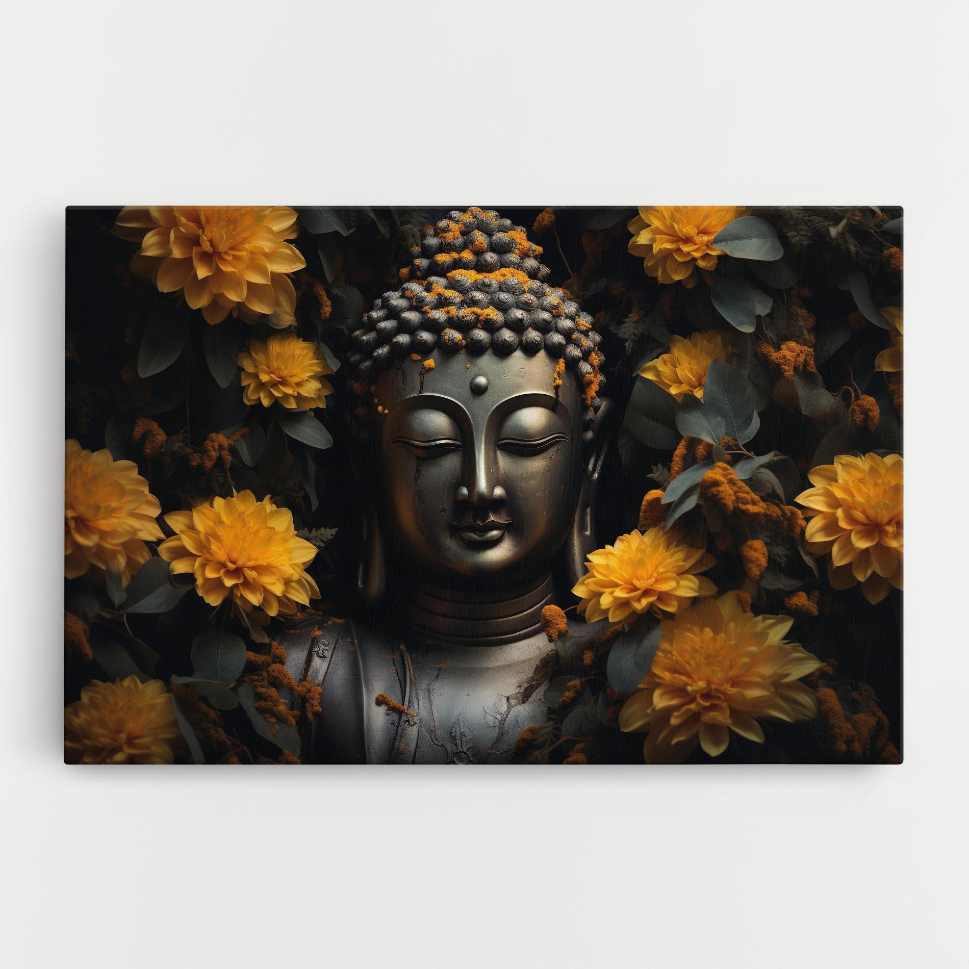 Vászonkép Buddha Peace Statue mockup 0