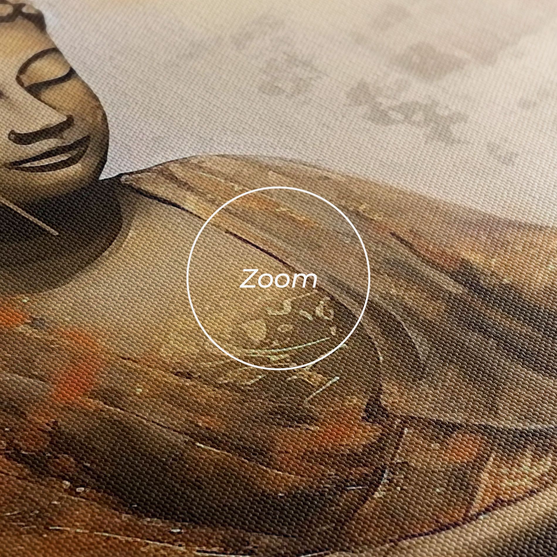 Buddha Cream Blue mockup 3