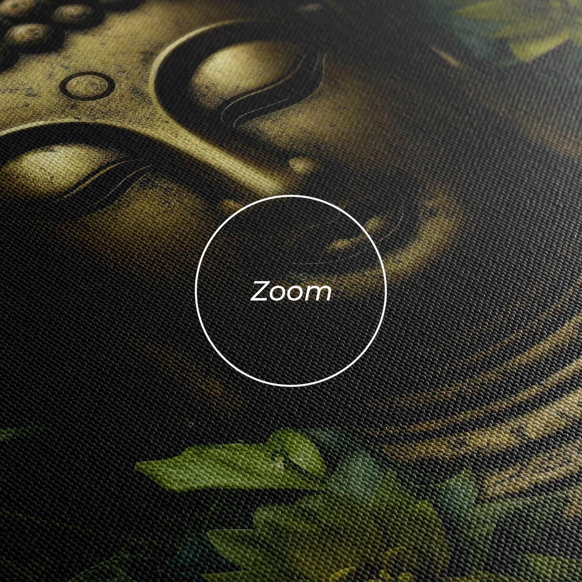 Vászonkép Lotus Flower Buddha mockup 3