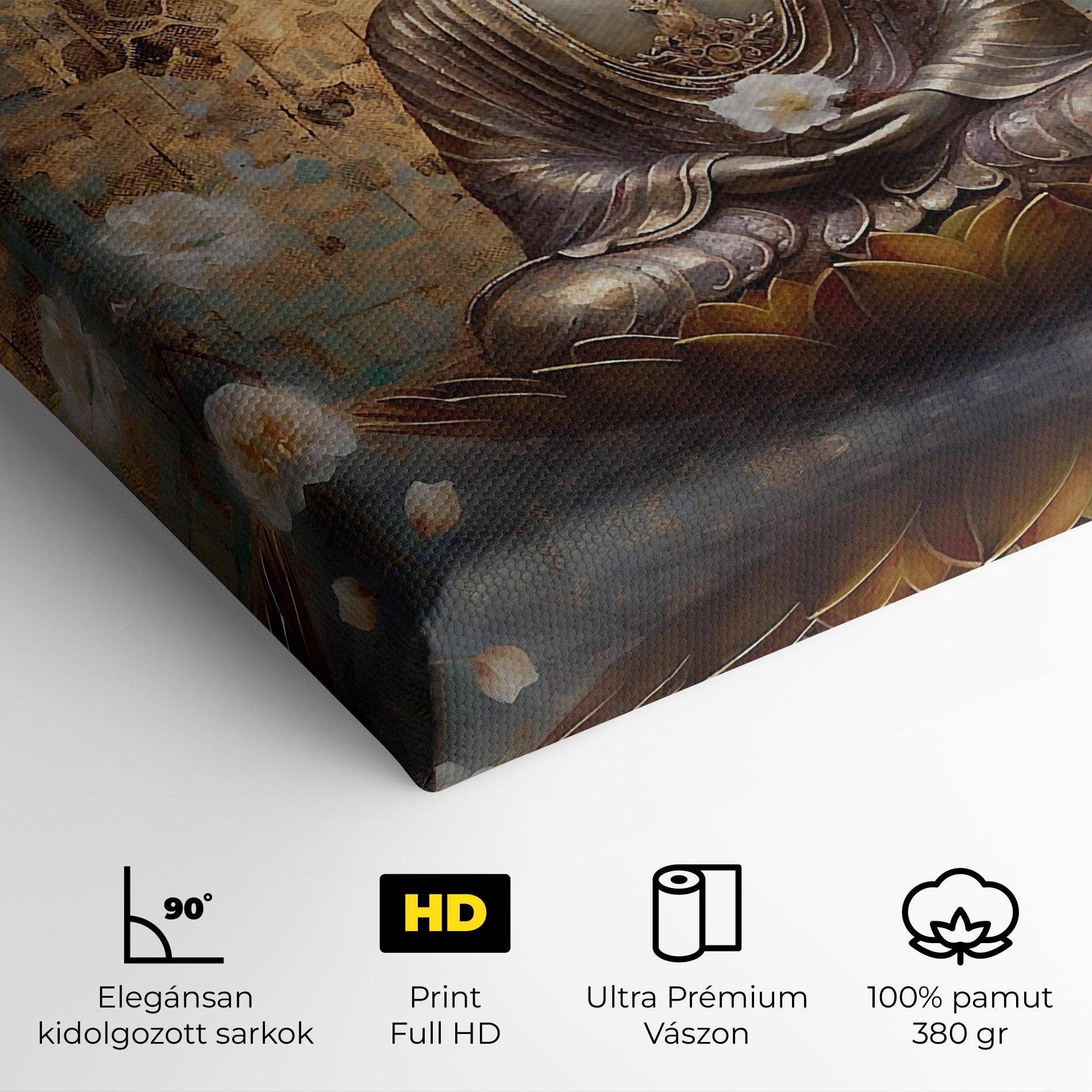 Vászonkép Buddha Meditation Art mockup 4