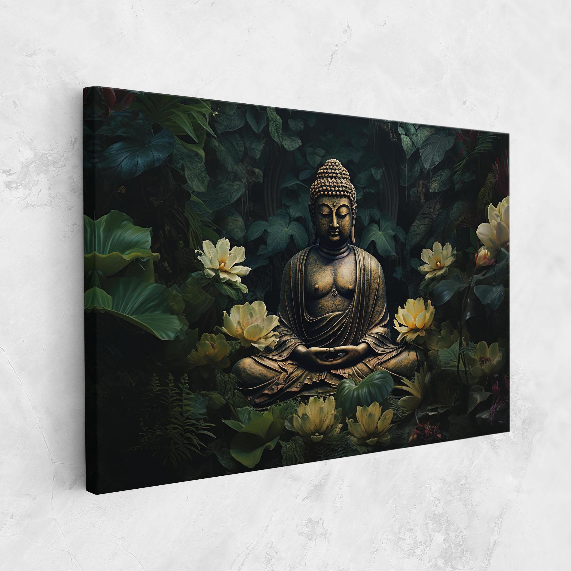 Vászonkép Calm Buddha Art mockup 1