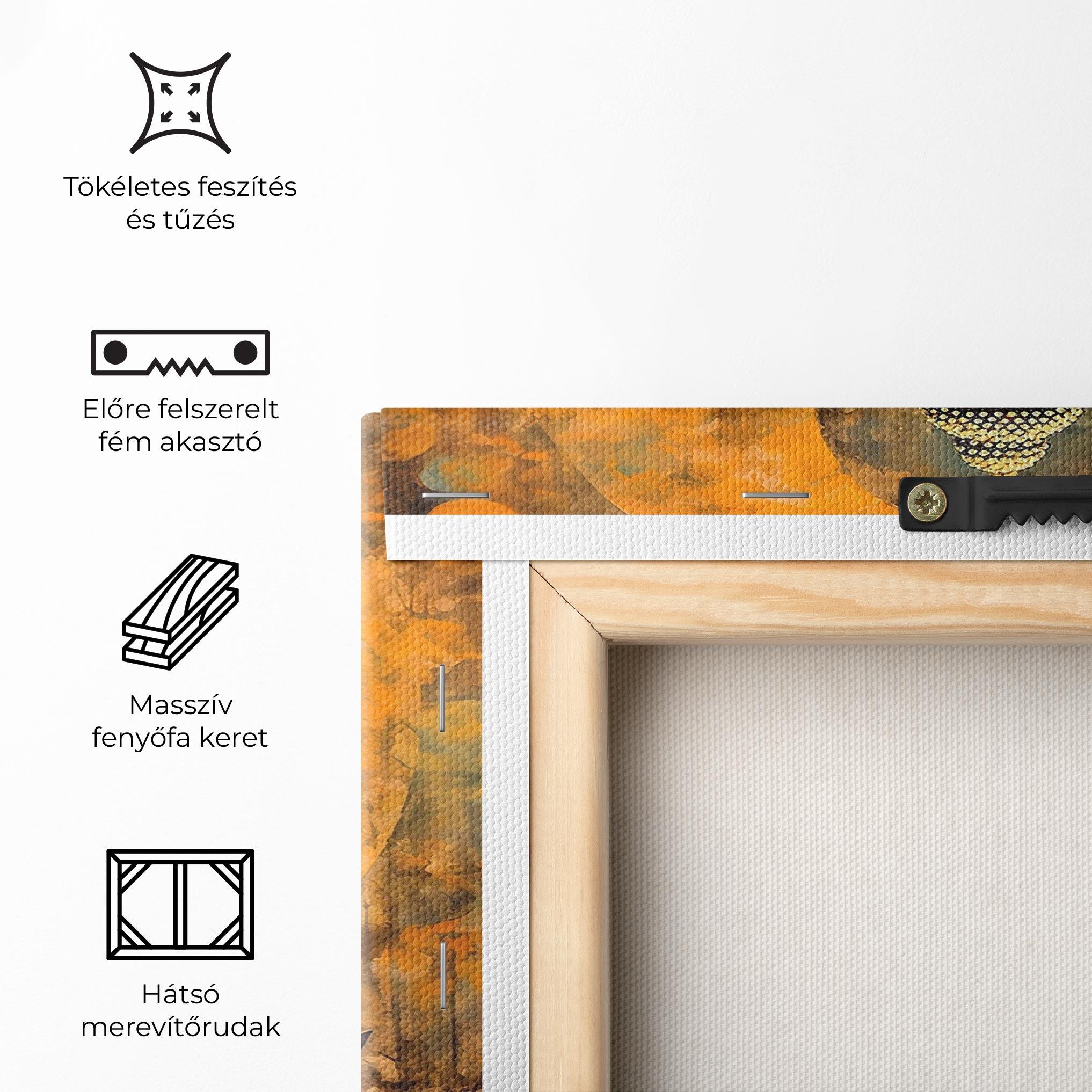 Vászonkép Buddha Floating Art mockup 5