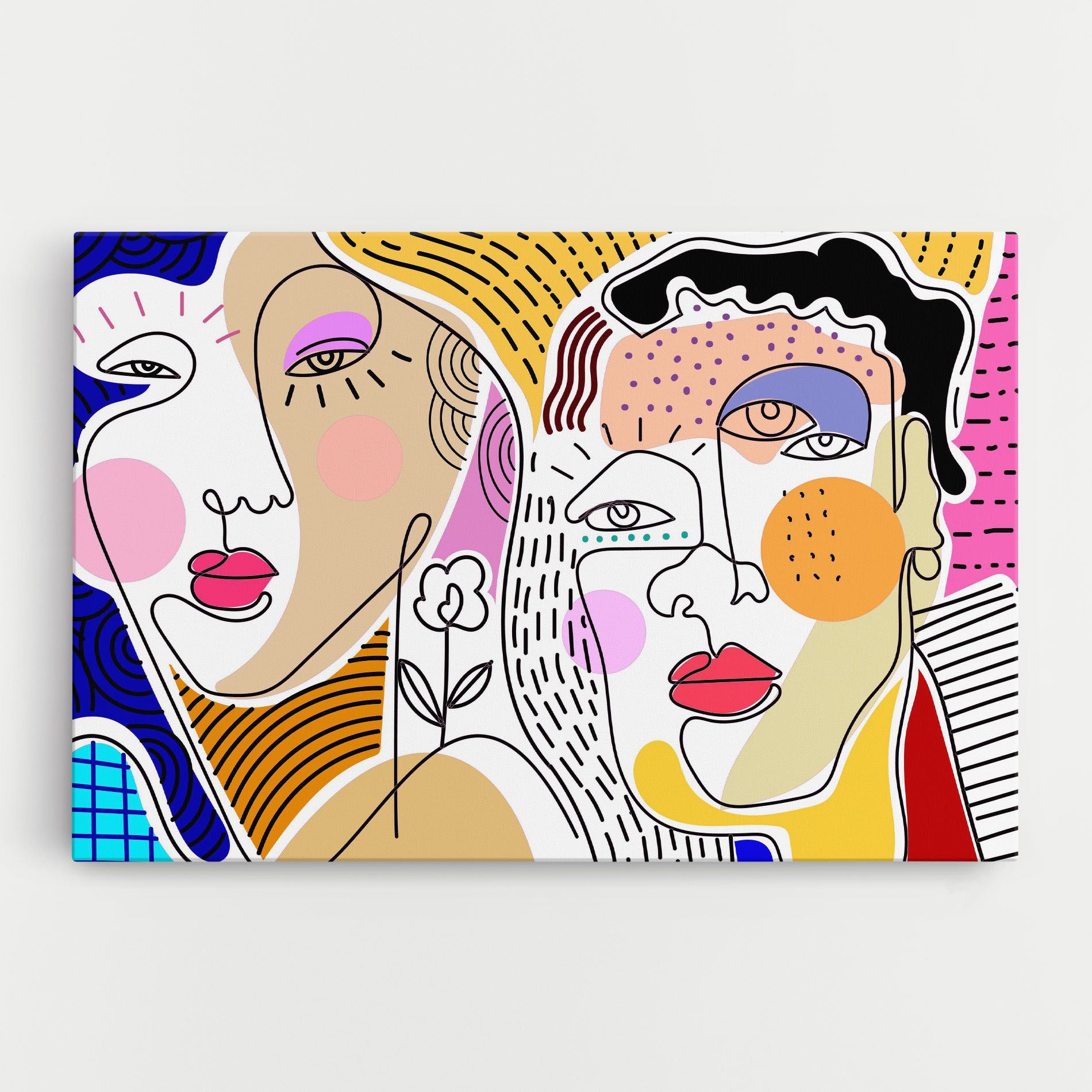 Abstract Eye Face mockup 0