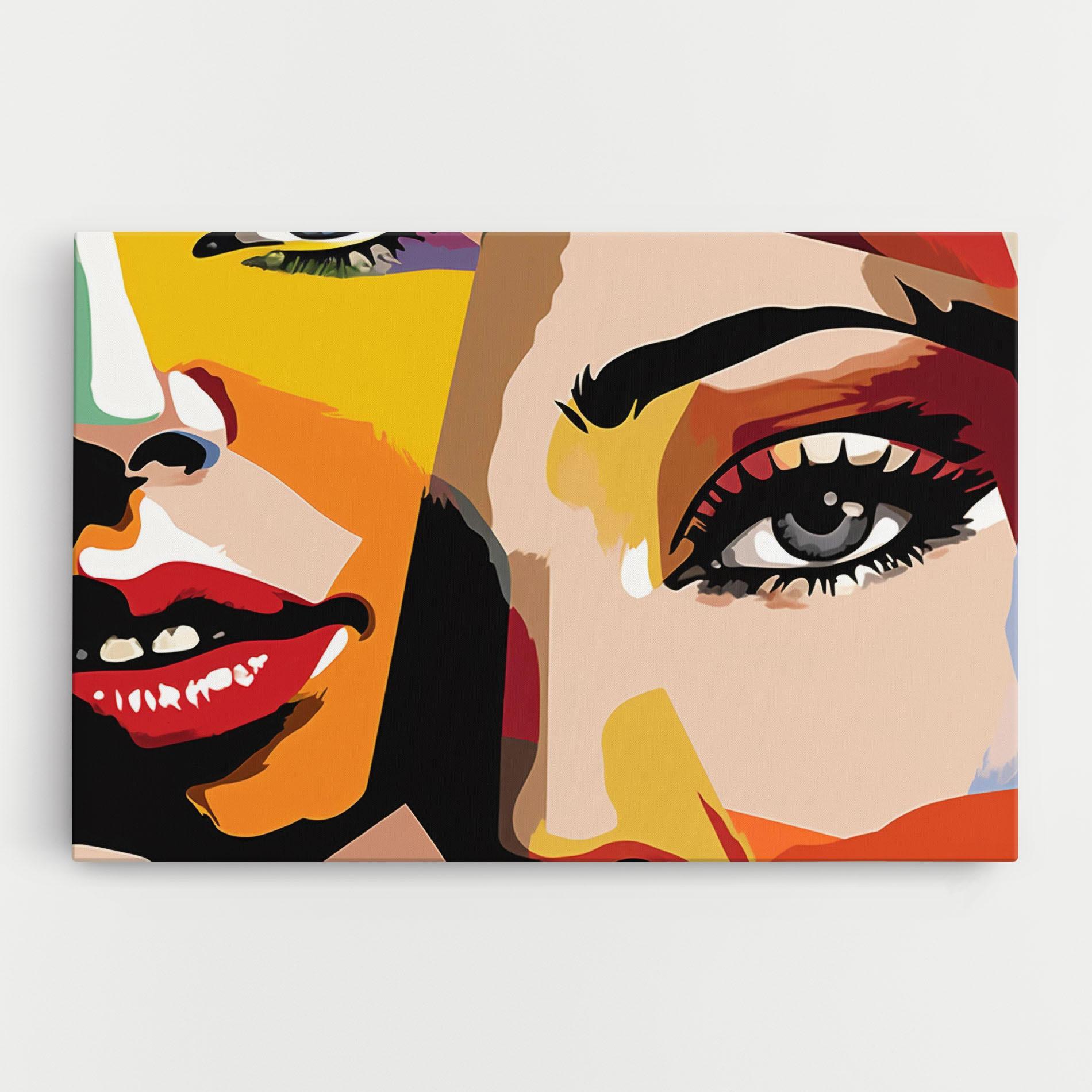 Vászonkép Beauty Woman Art mockup 0