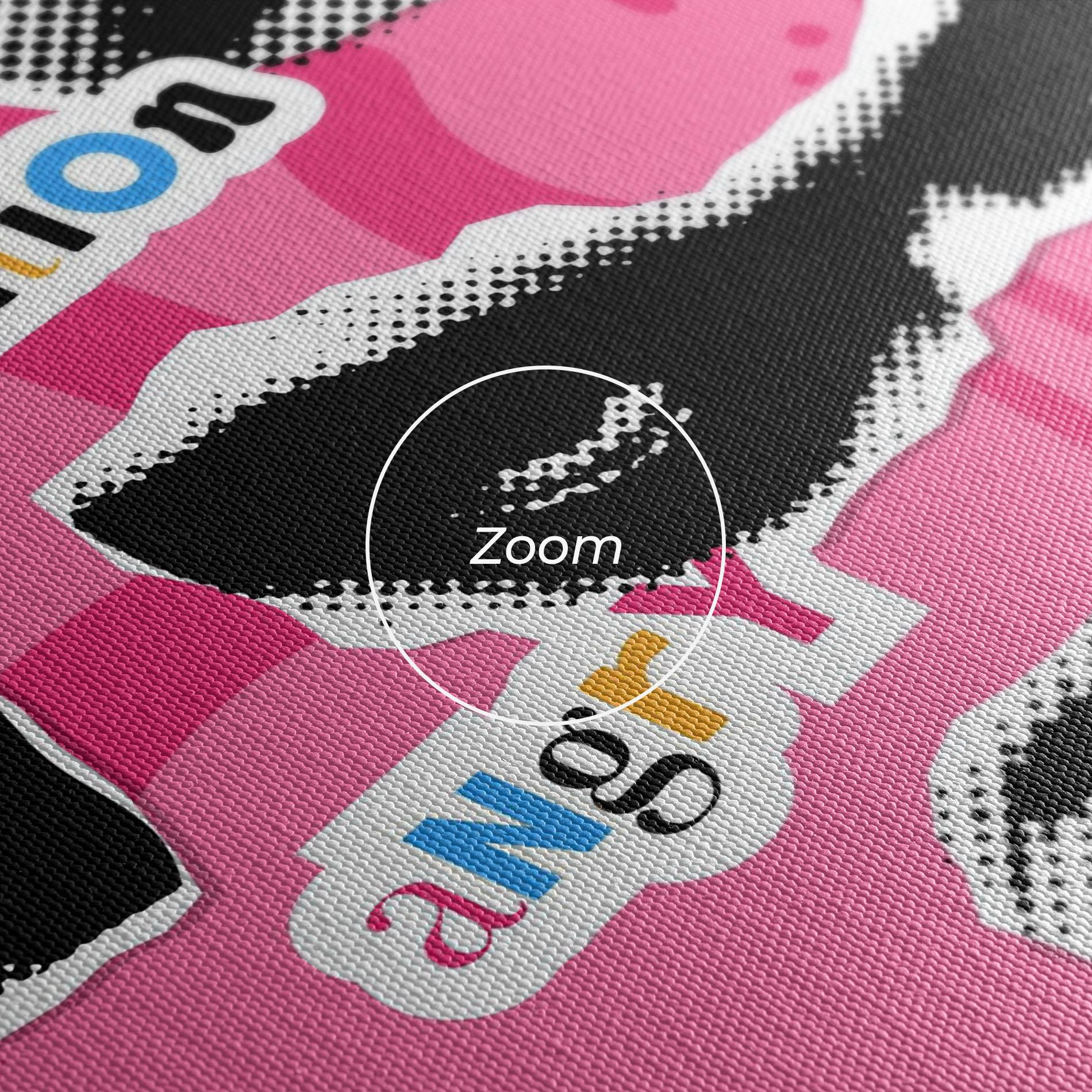 Vászonkép Eye Type mockup 3