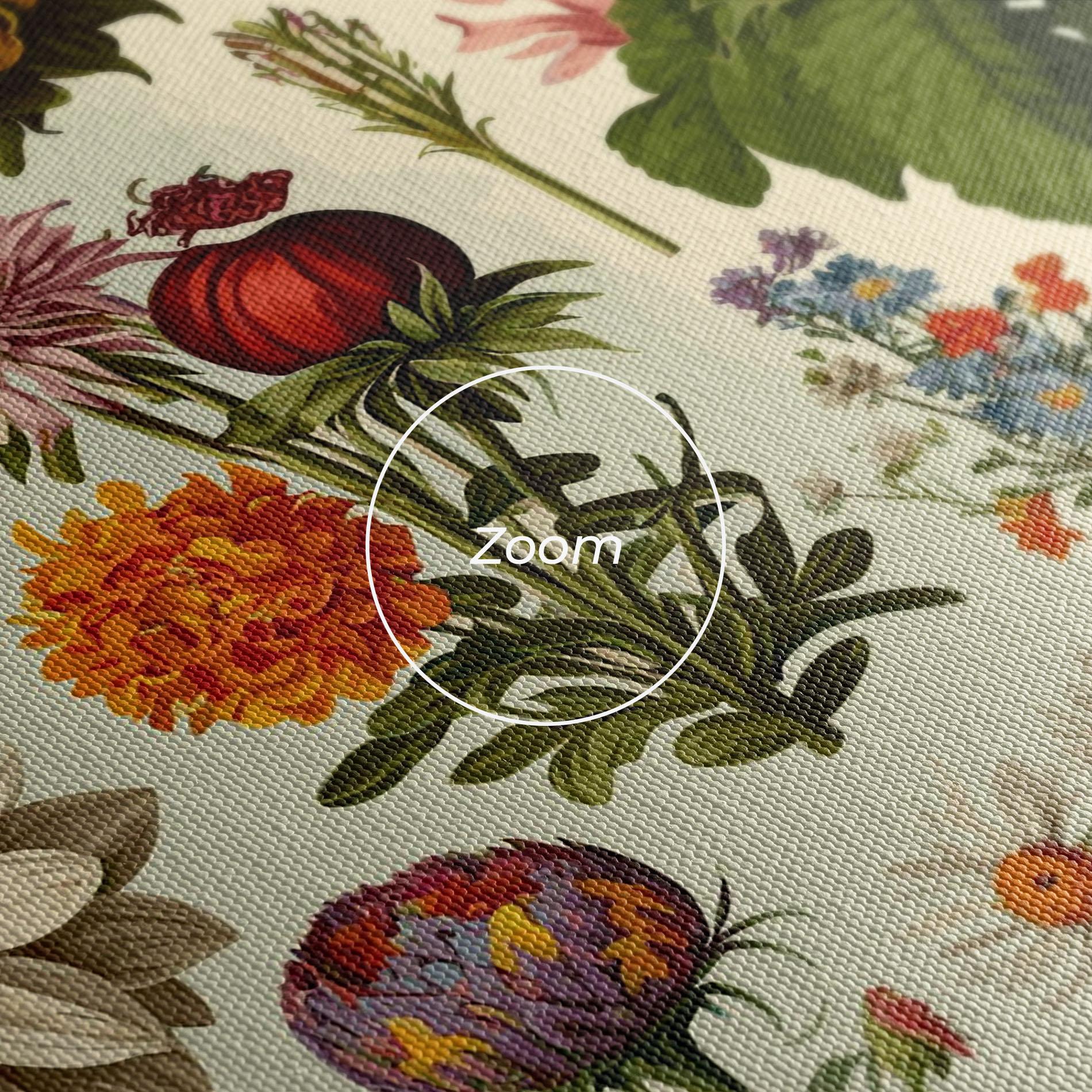 Vászonkép Vintage Botanical mockup 3