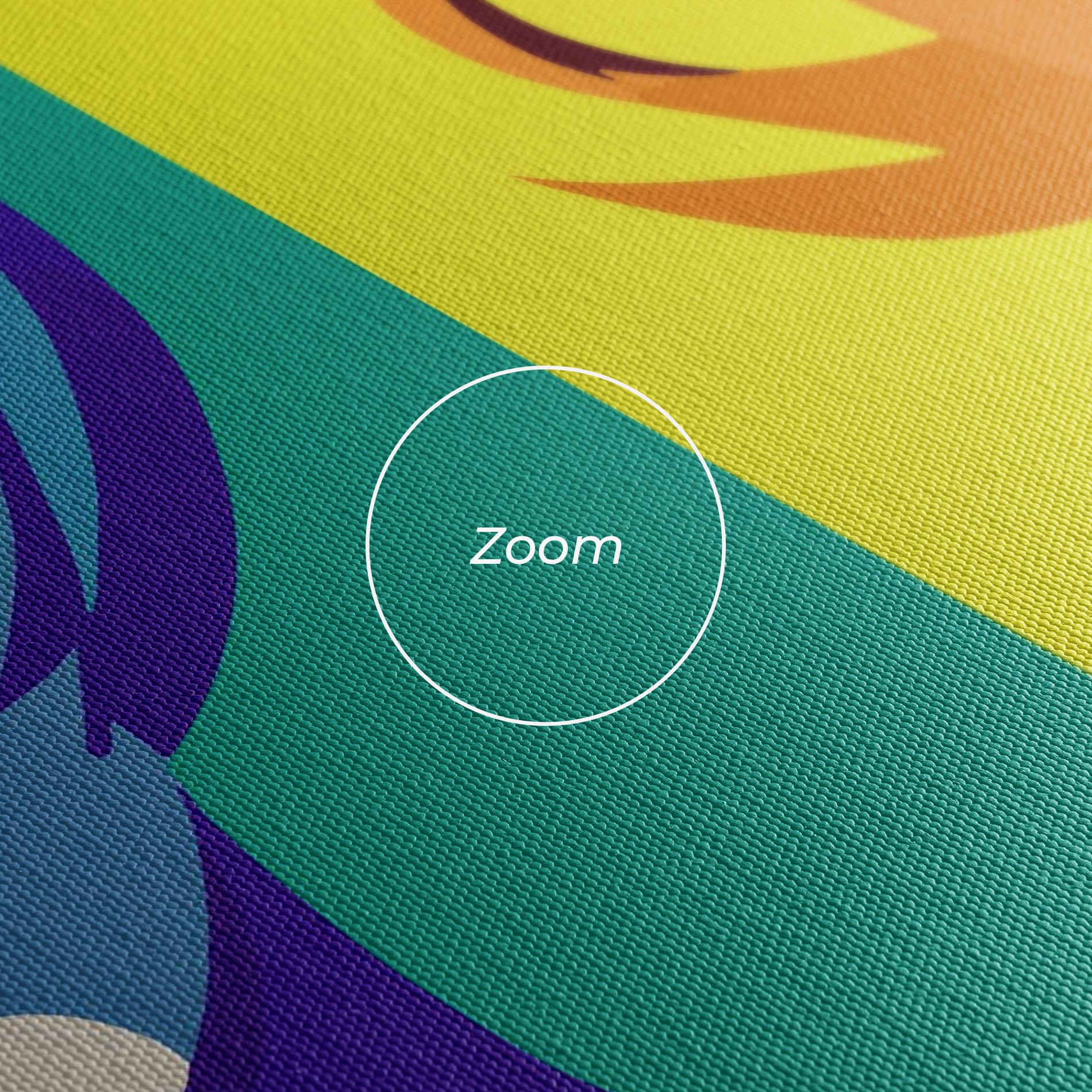 Vászonkép Winter Summer Girl mockup 3