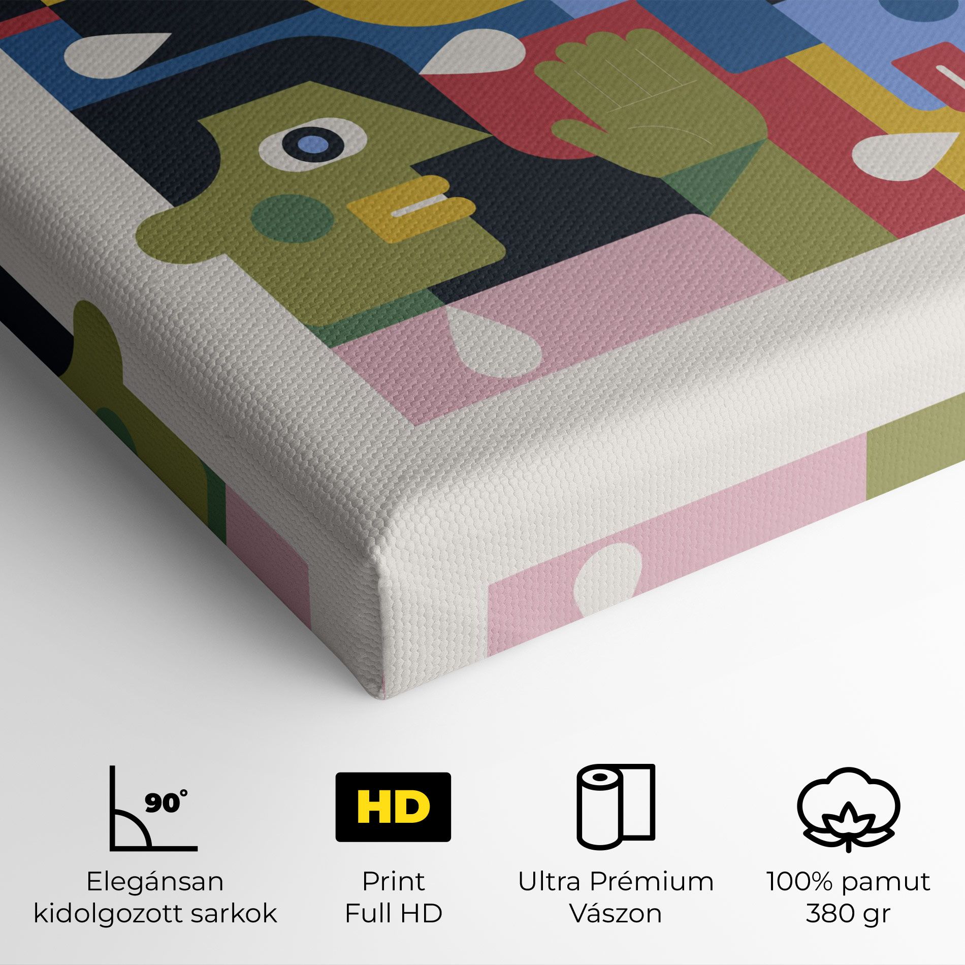 Minimal People Collage mockup 4