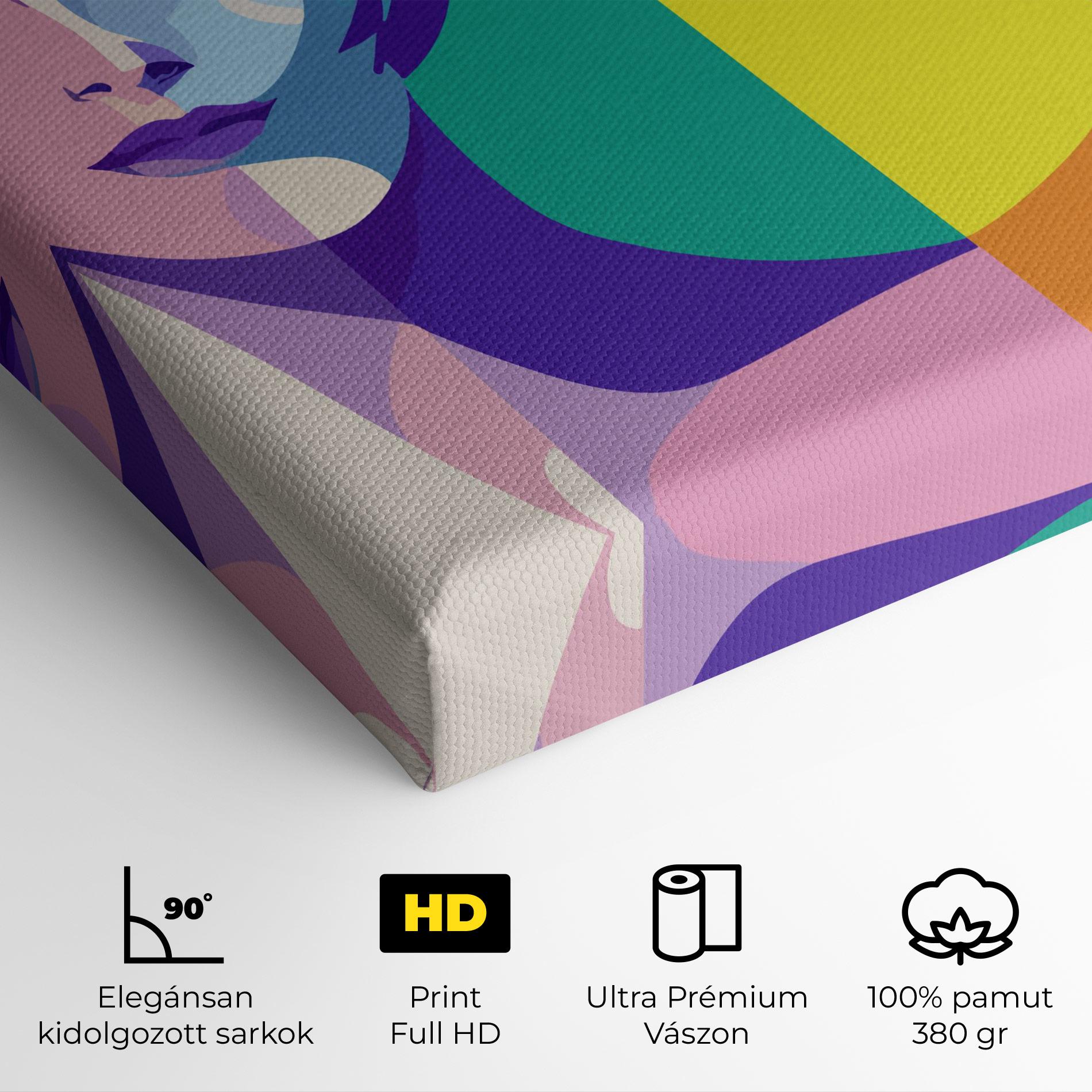 Vászonkép Winter Summer Girl mockup 4