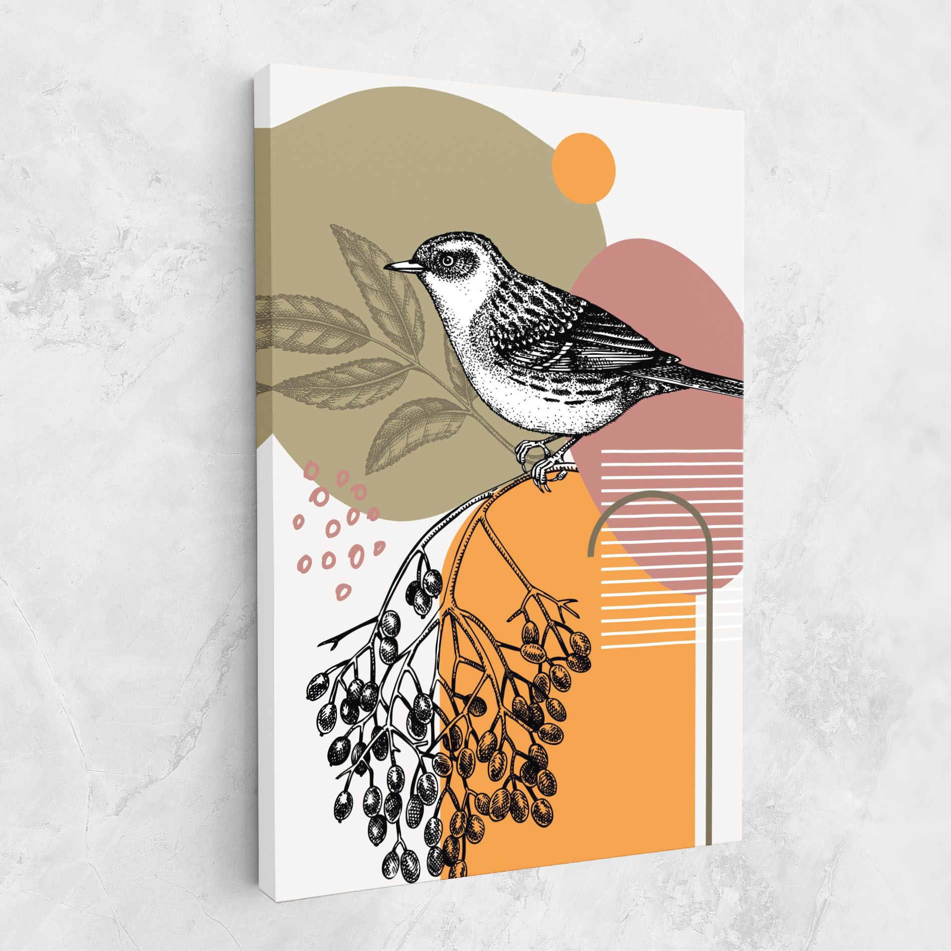 Bird Collage mockup 1