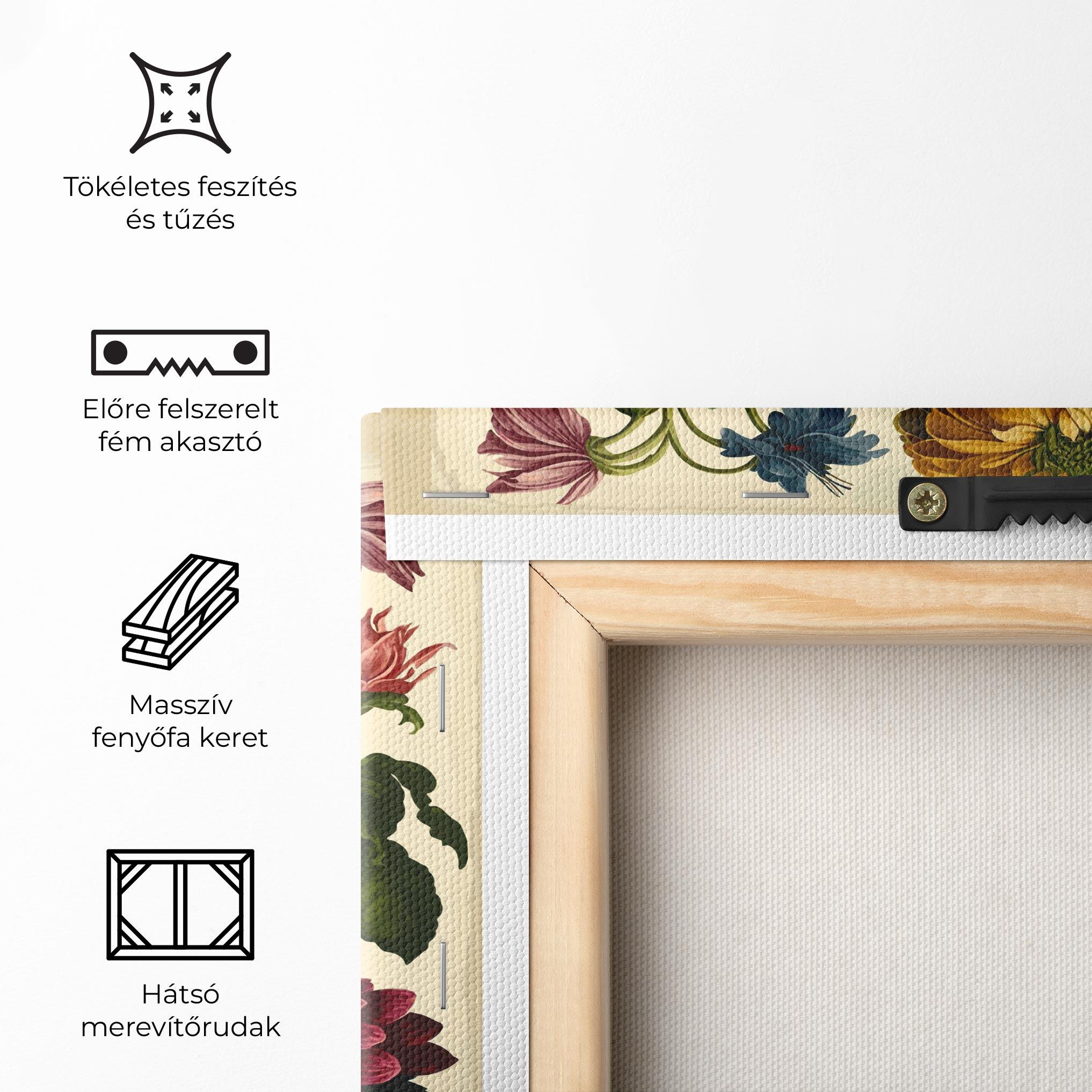 Vászonkép Vintage Botanical mockup 5