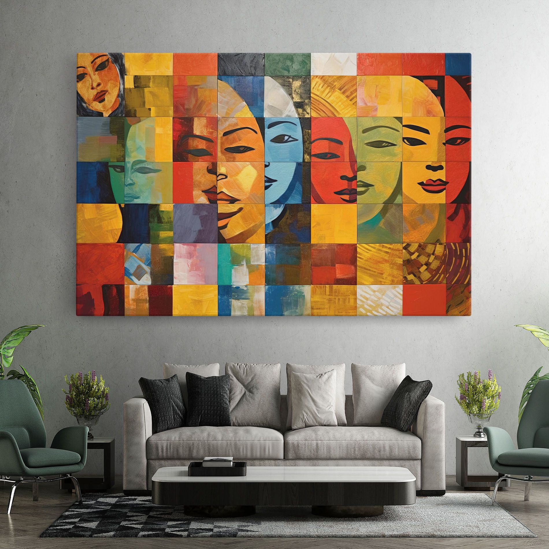 Abstract Concept Collage mockup 7