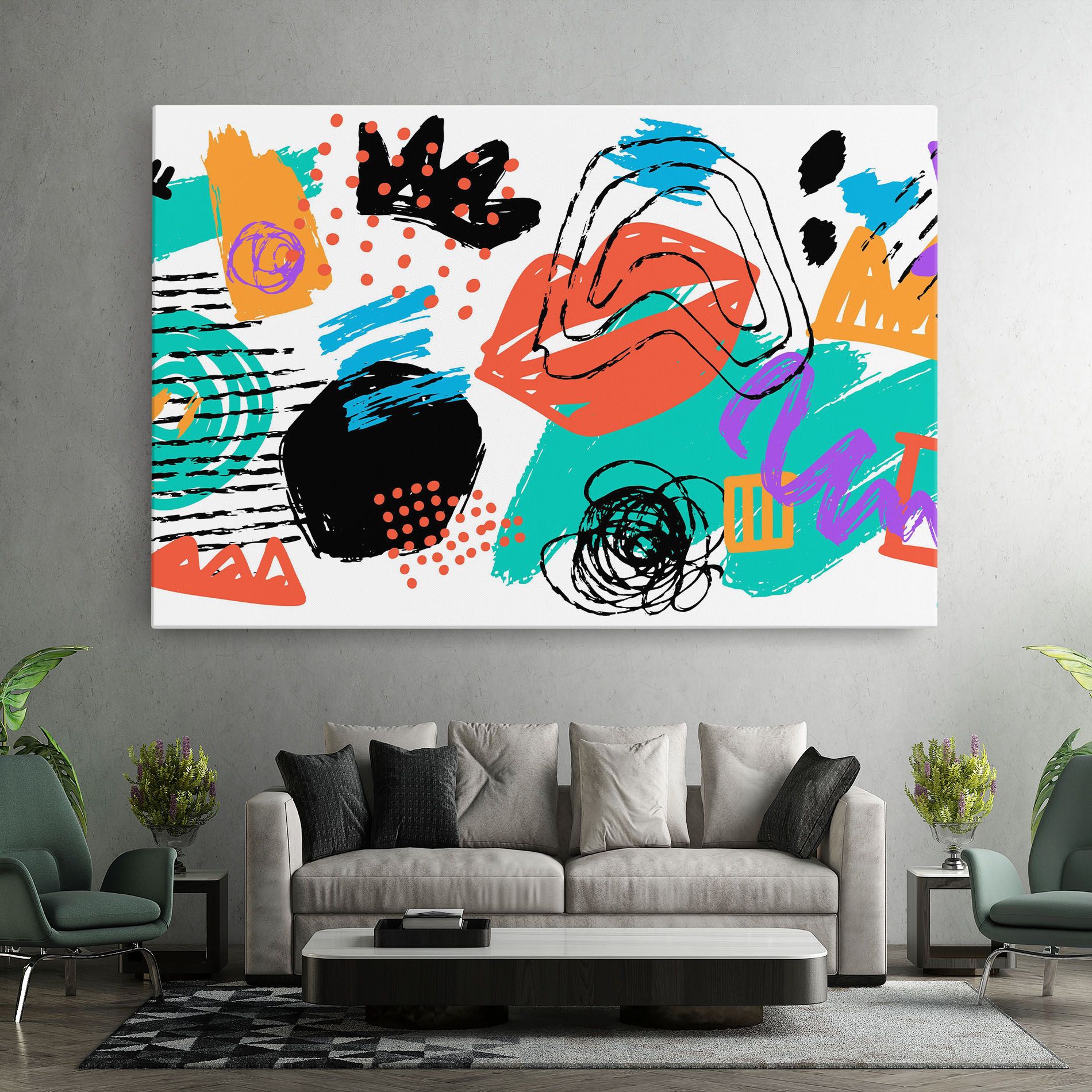 Drawing Collage Art mockup 7