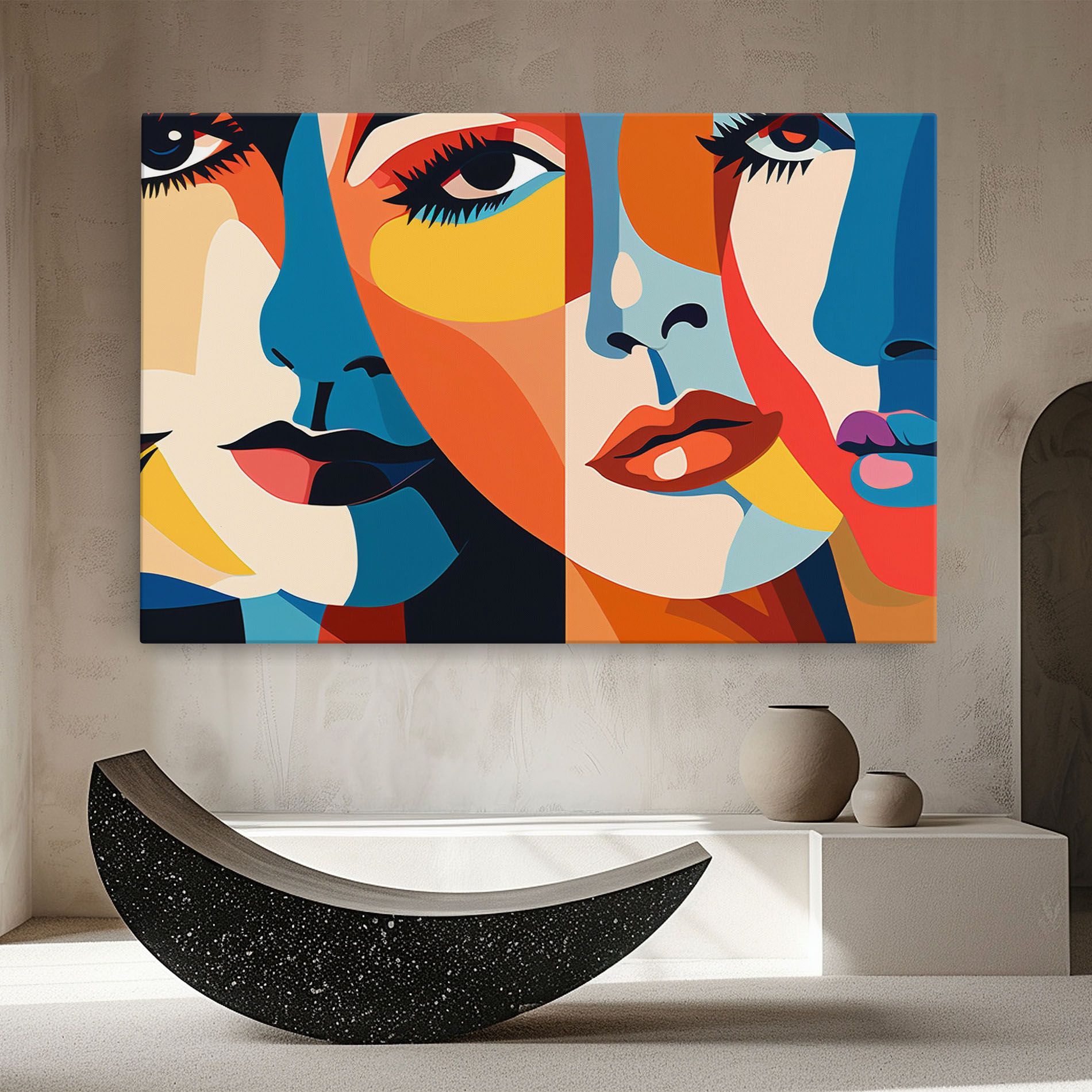 Beauty Face Collage mockup 8