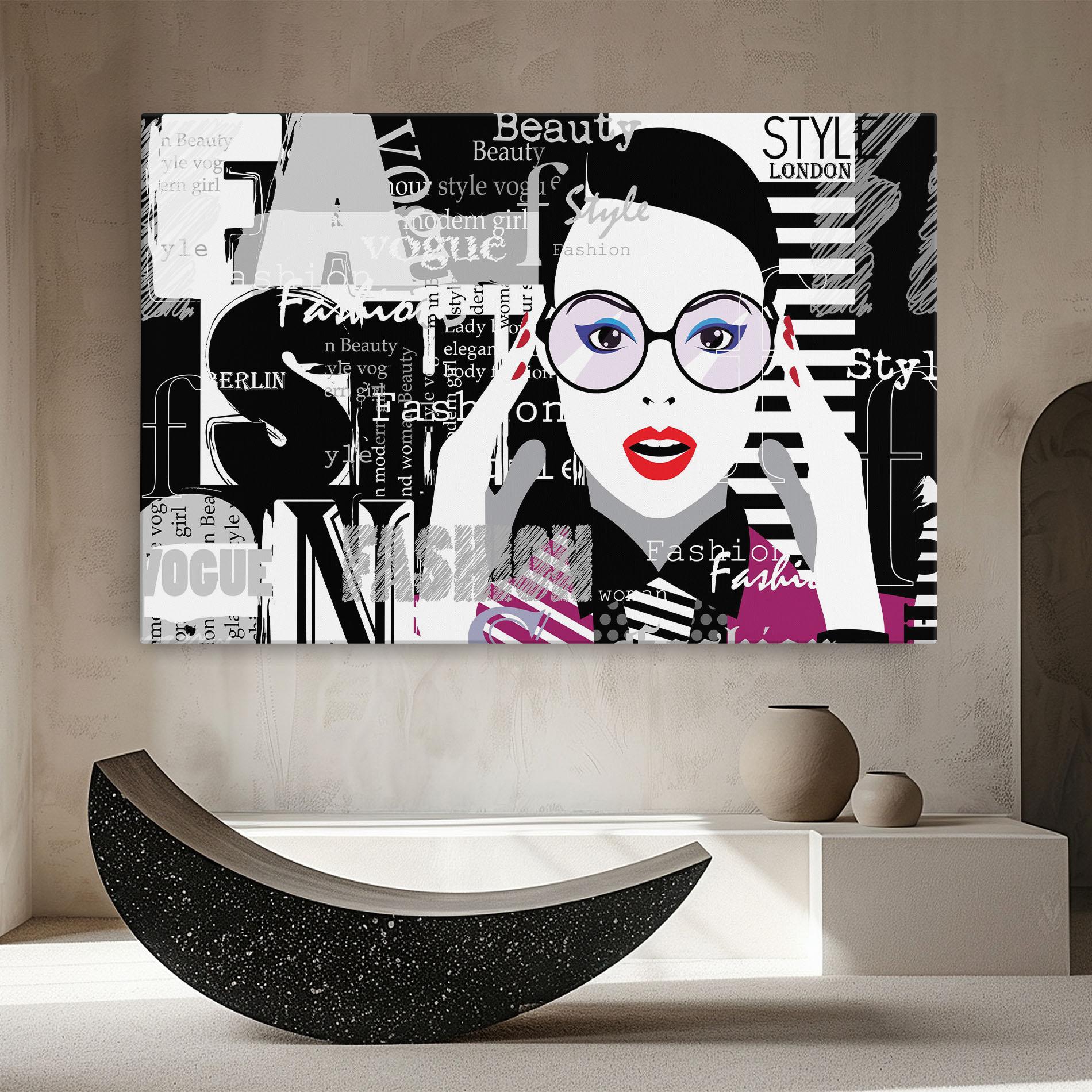 Vászonkép Fashion Collage mockup 8