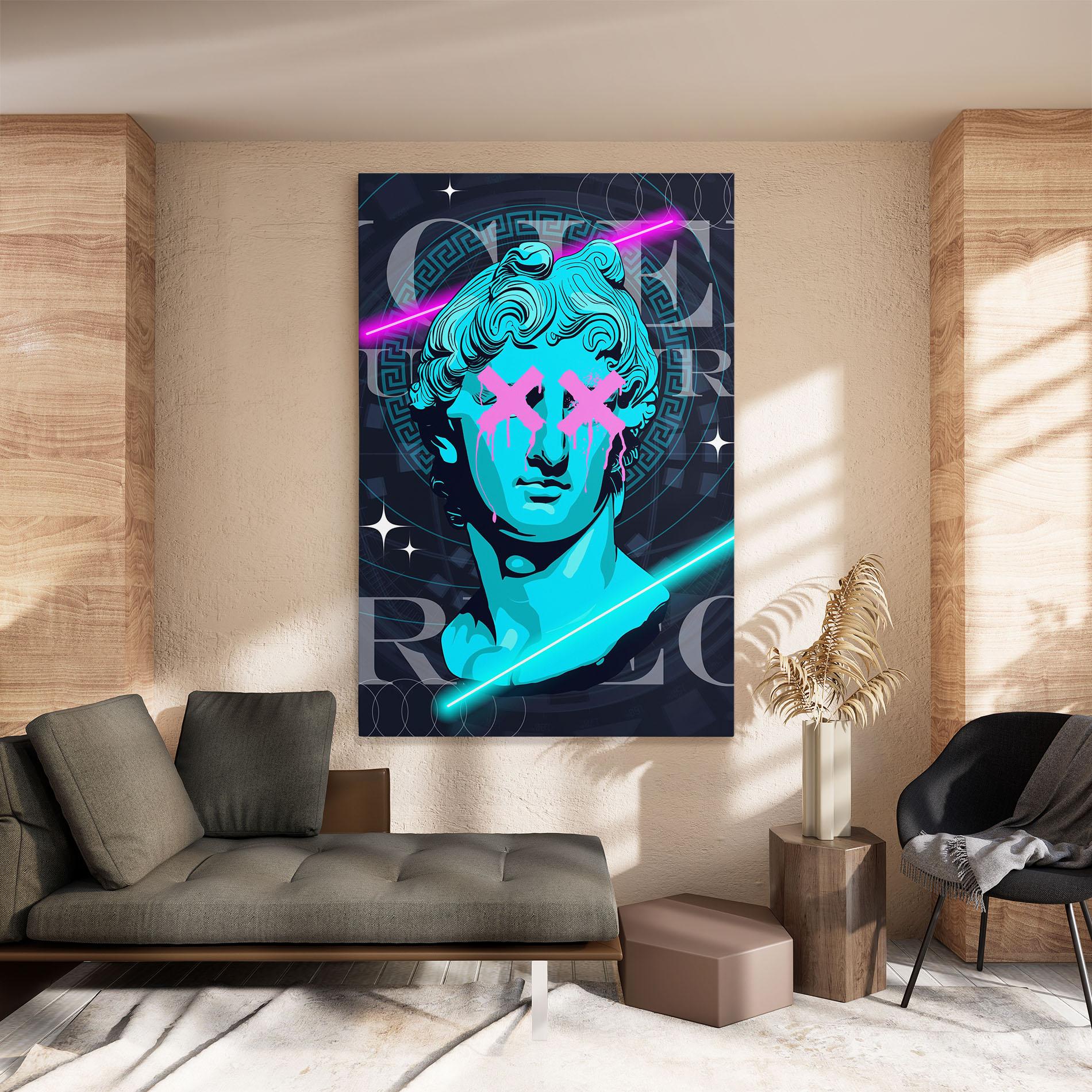 Vászonkép Sculptures mockup 8