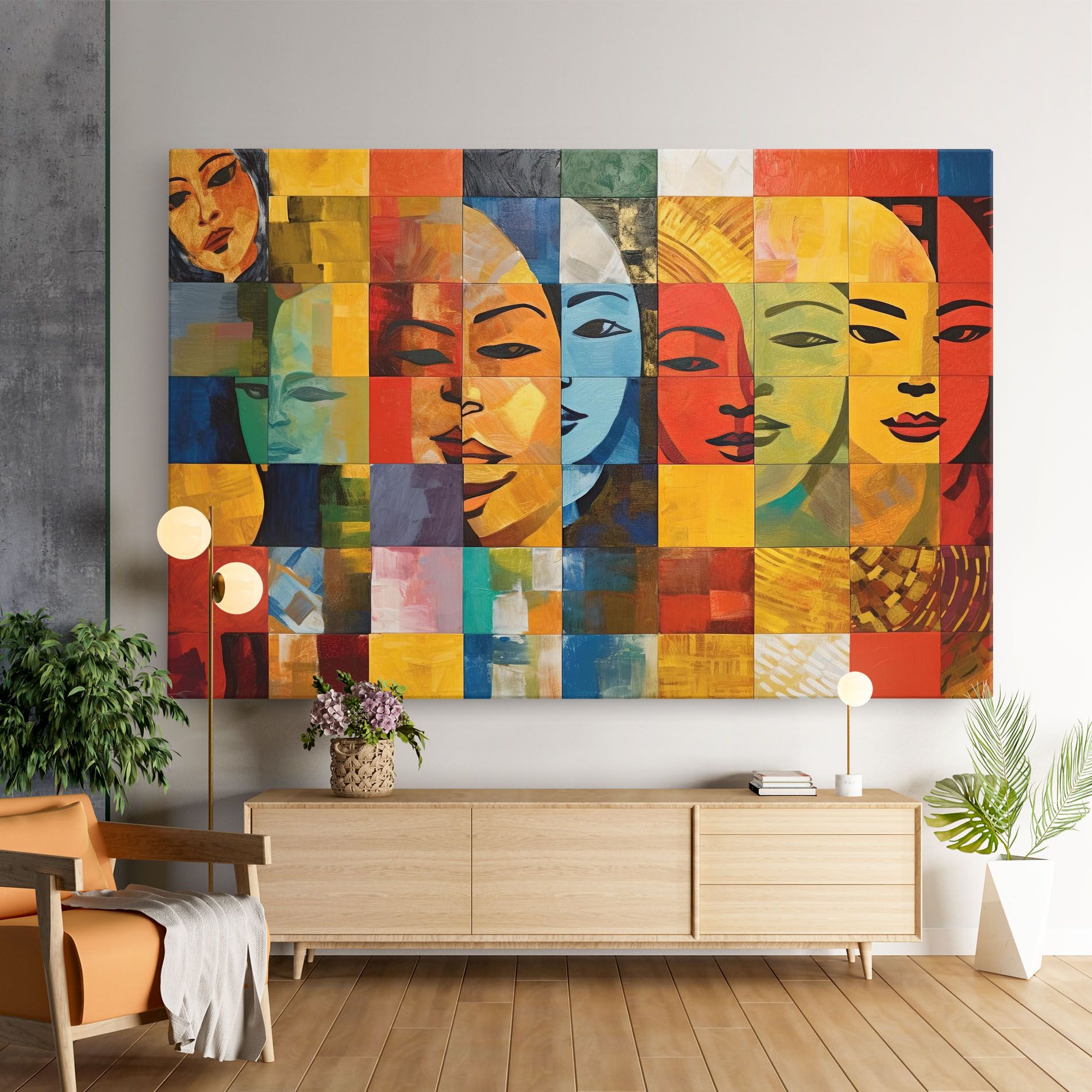 Abstract Concept Collage mockup 9