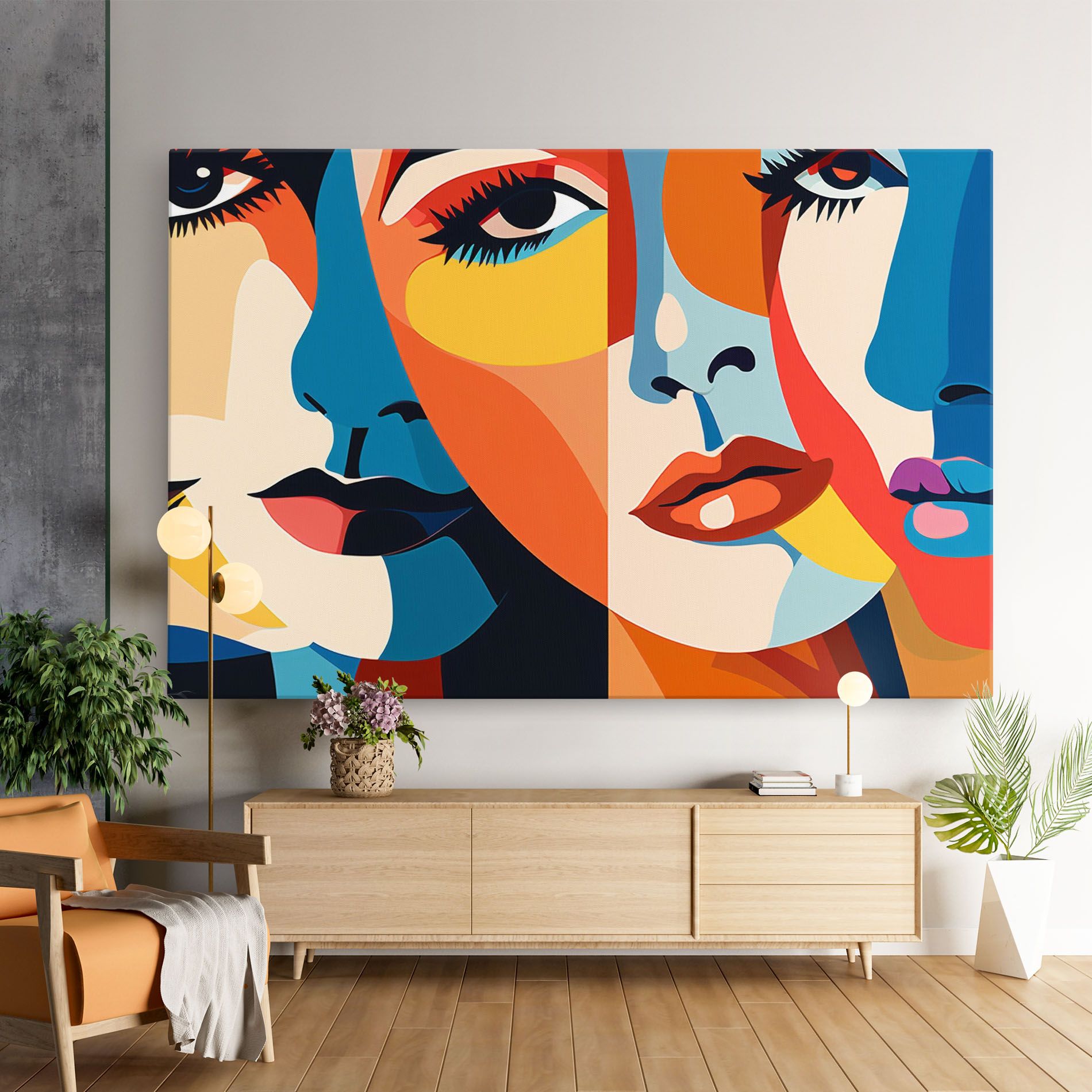 Beauty Face Collage mockup 9