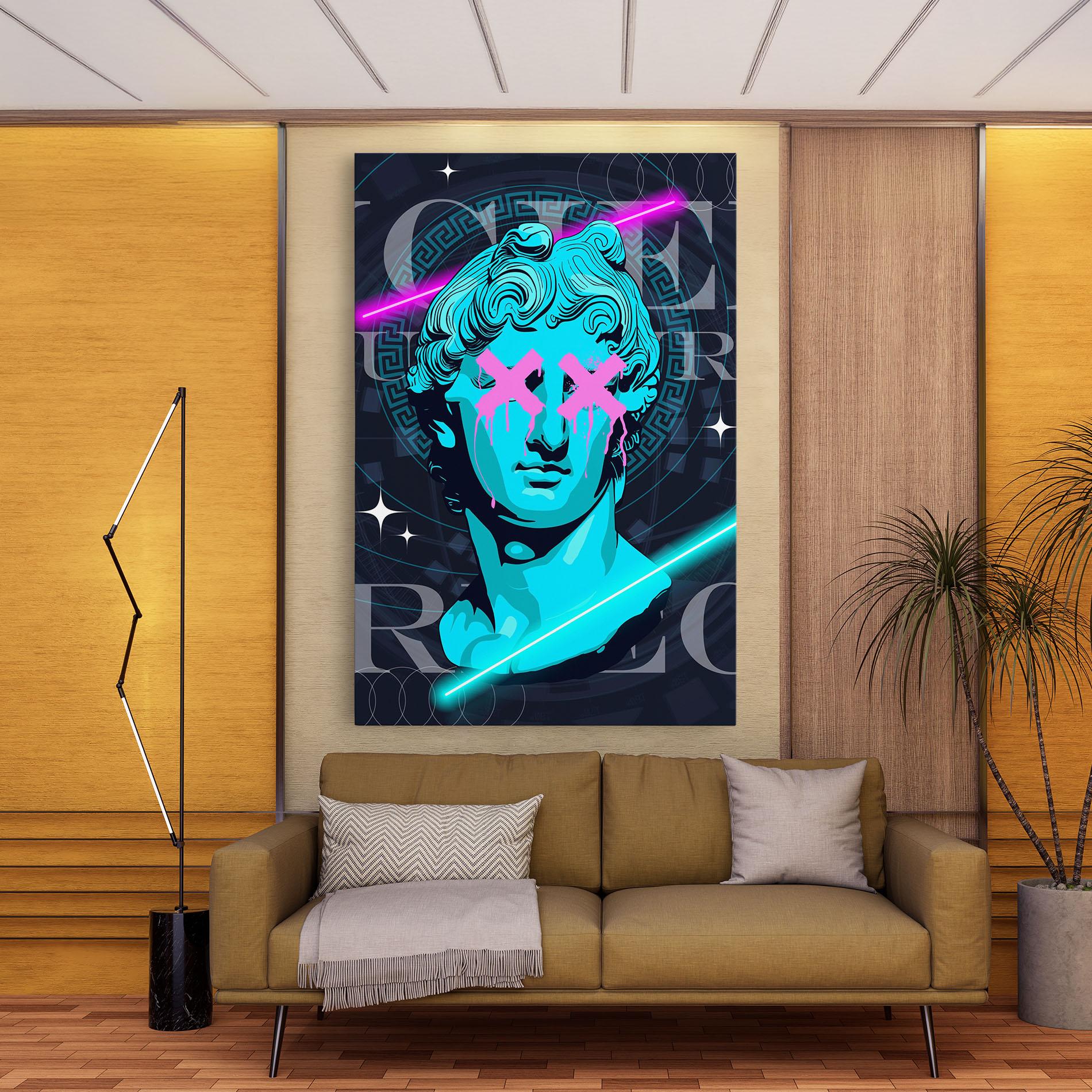 Vászonkép Sculptures mockup 9