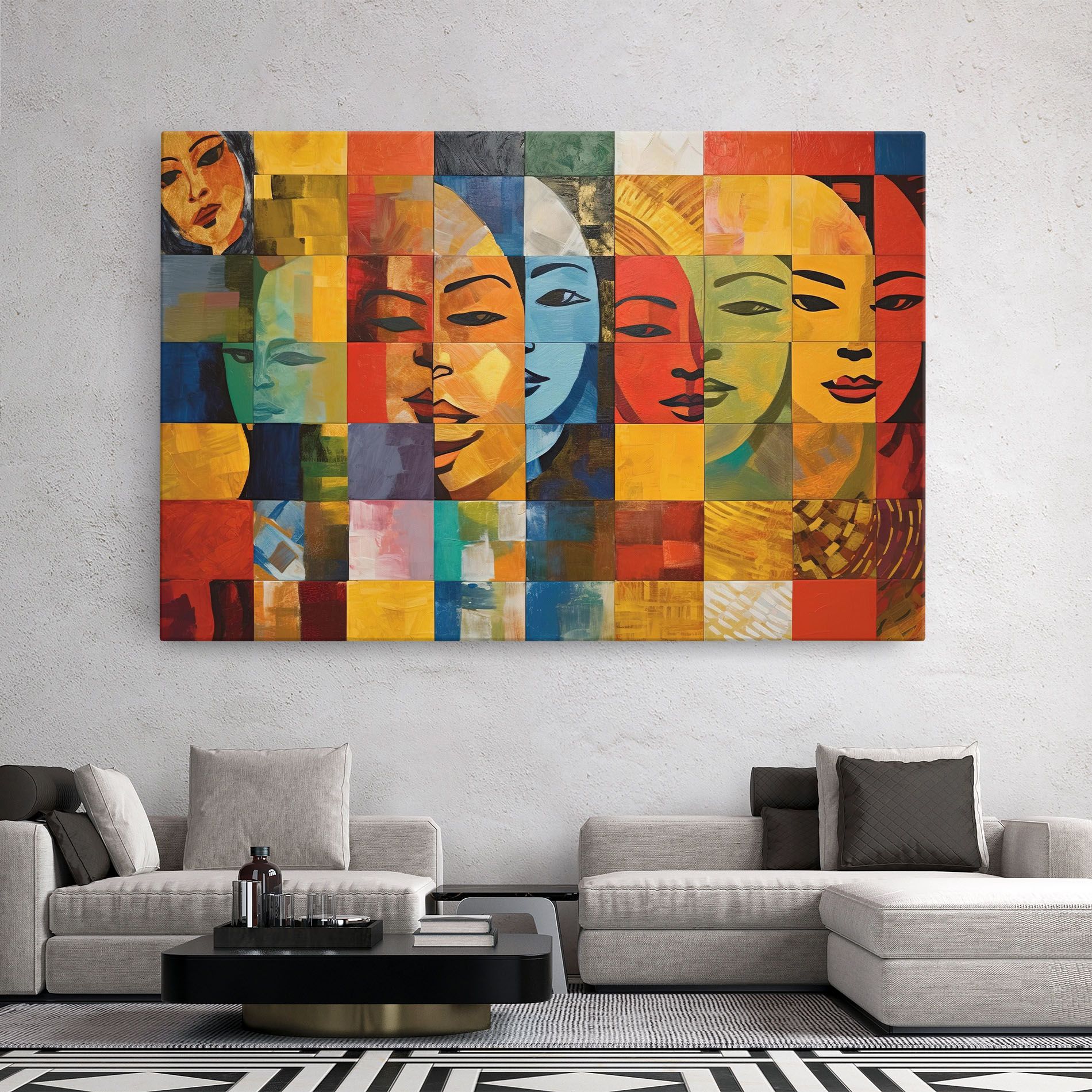 Abstract Concept Collage mockup 2