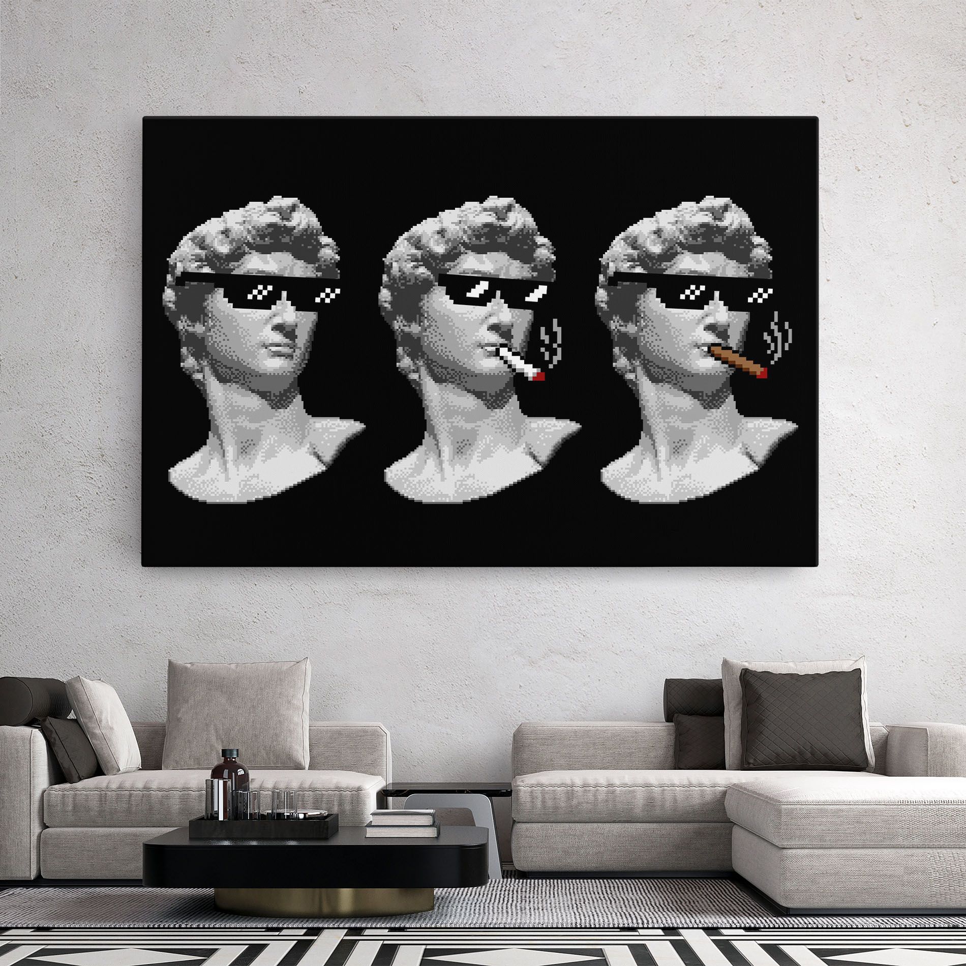 Statue Smoking mockup 2