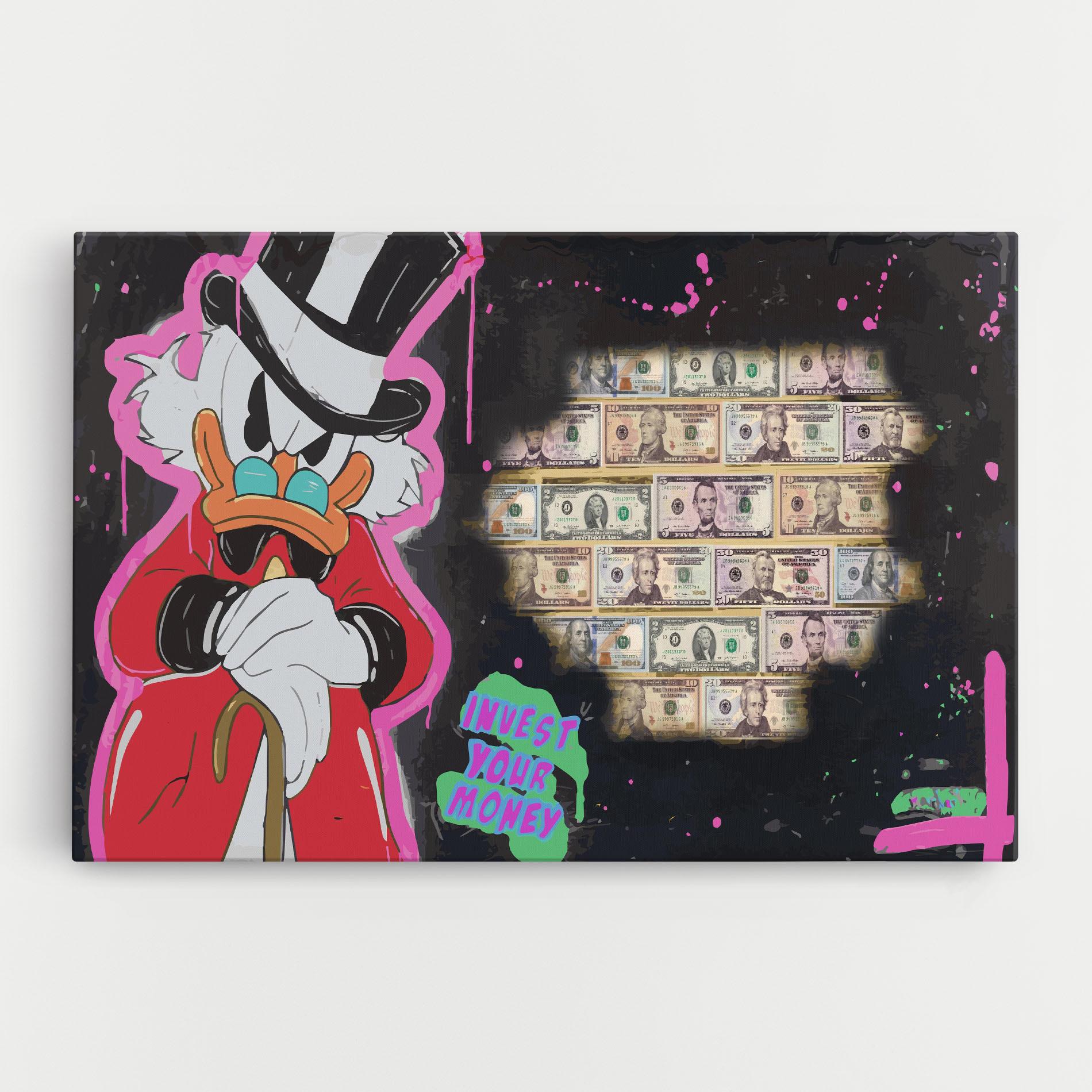 Vászonkép Money Advice mockup 0