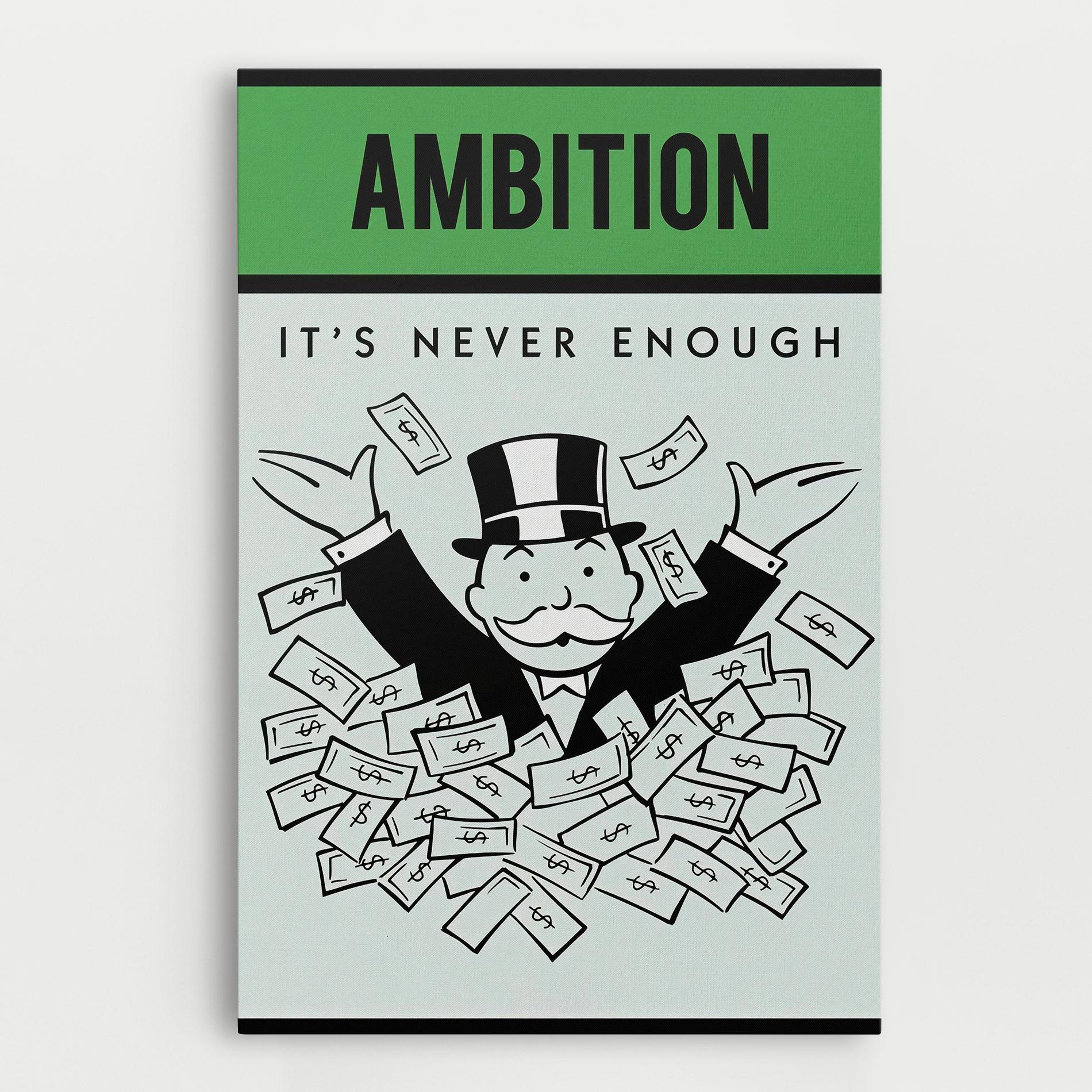 Vászonkép AMBITION mockup 0