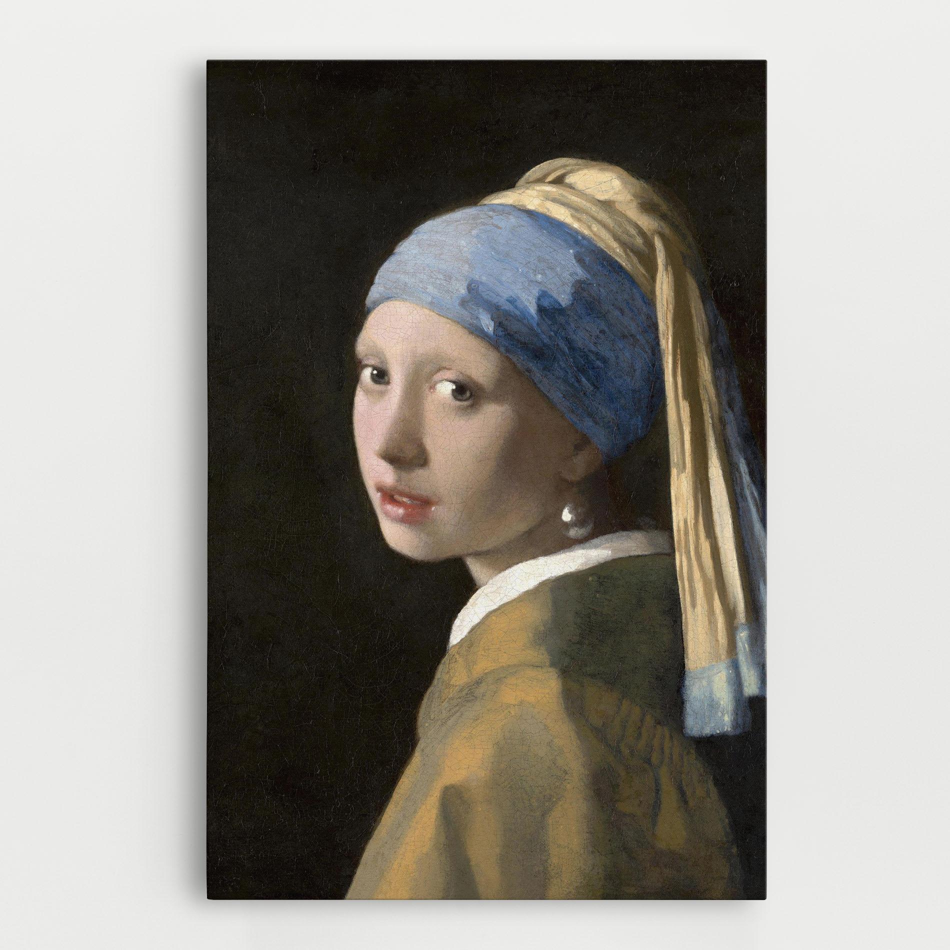 Vászonkép Girl With A Pearl mockup 0