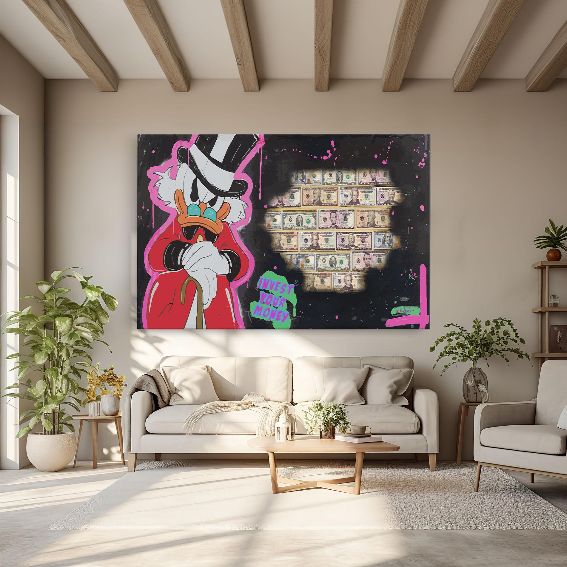 Vászonkép Money Advice mockup 6