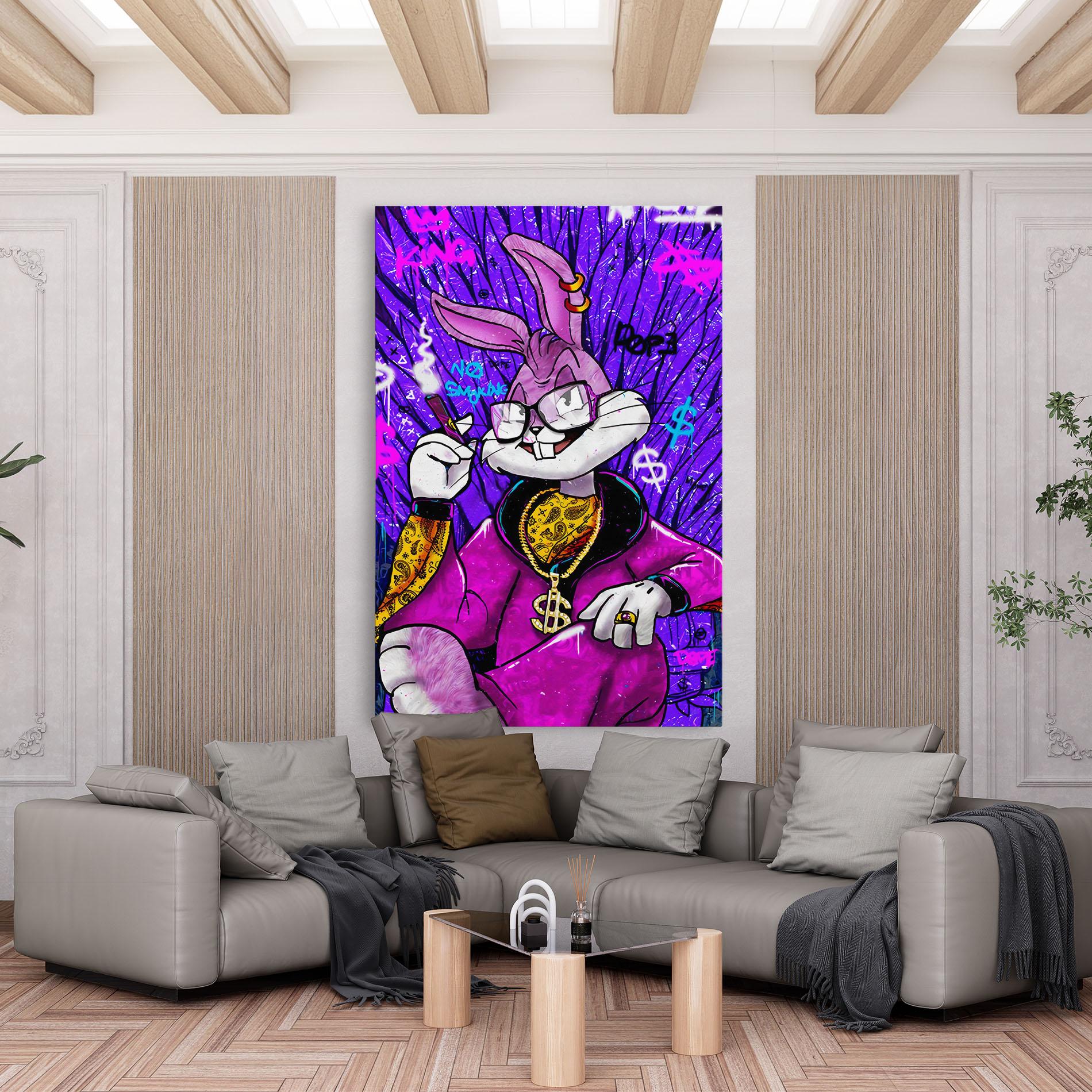 Vászonkép Boss Buny mockup 6