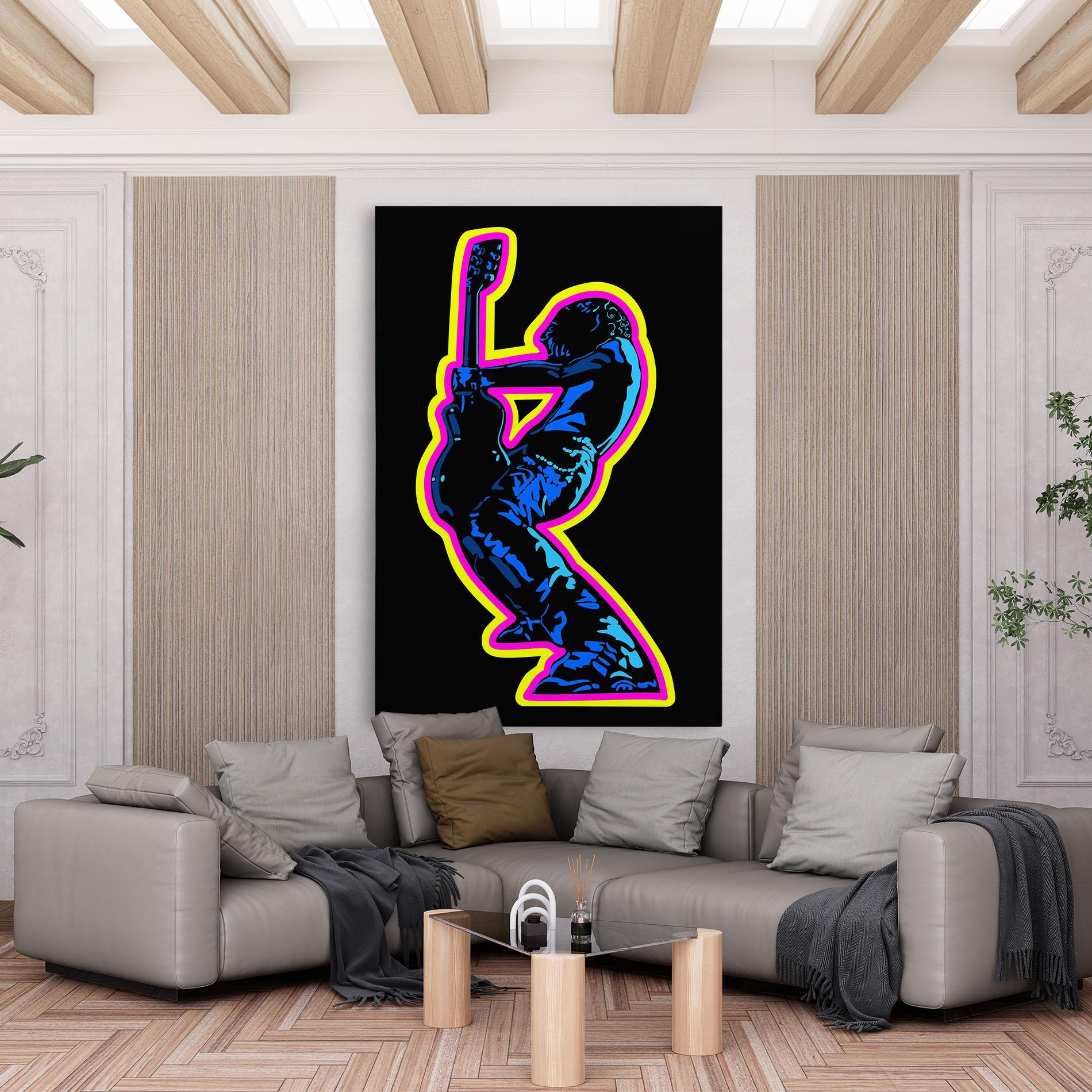 Vászonkép Guitarist Art mockup 6