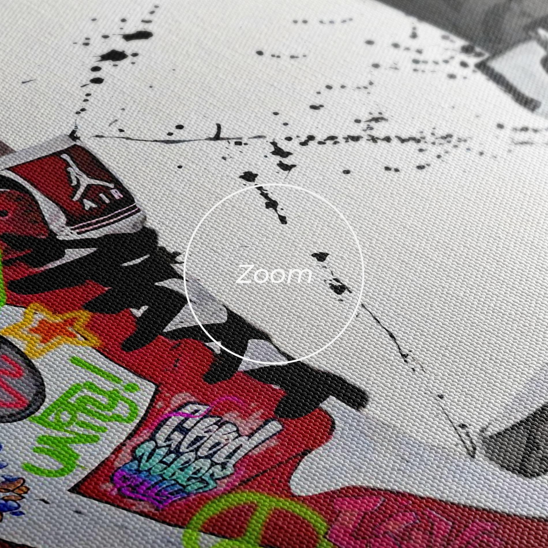 Vászonkép Love On My Toes mockup 3