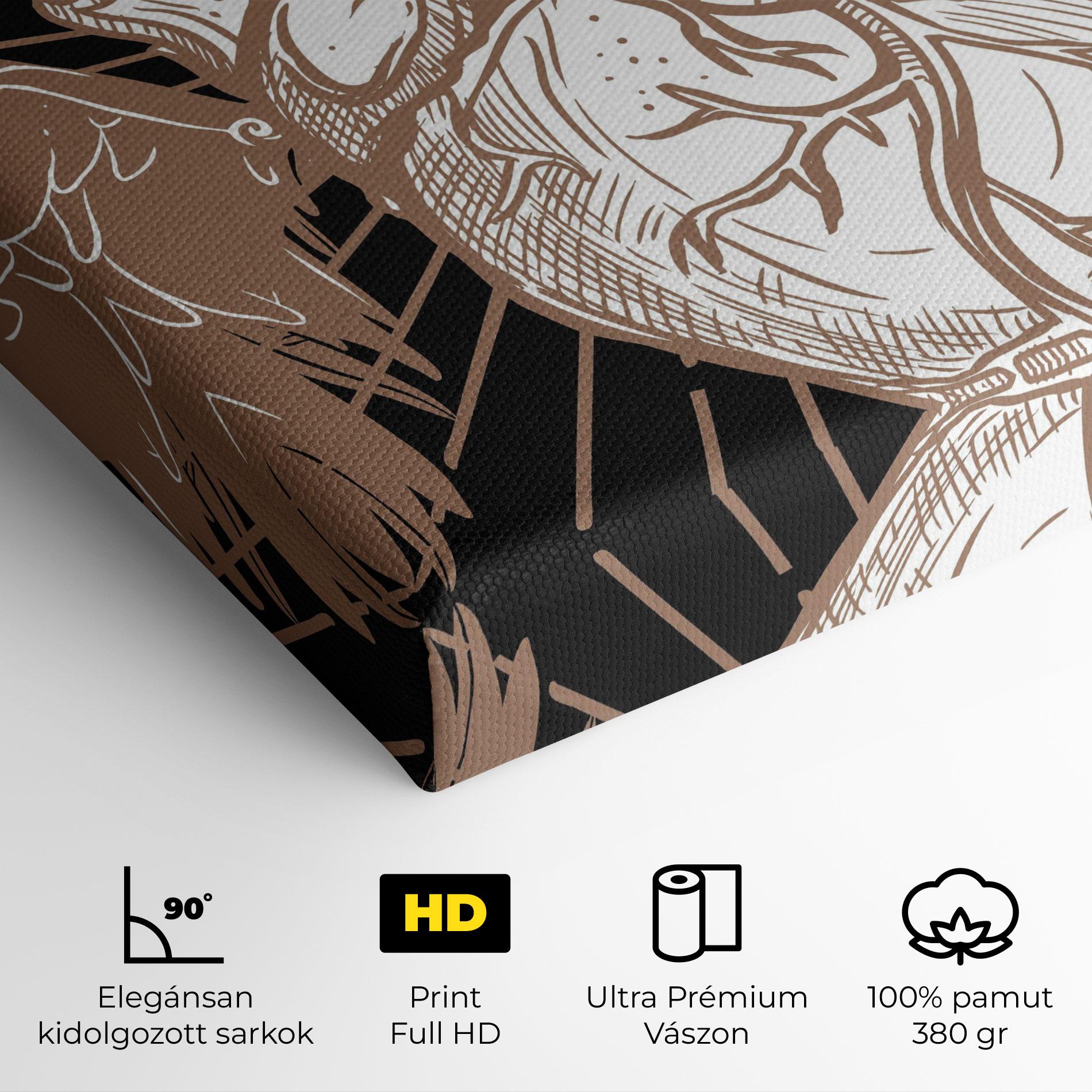 Vászonkép Cool Art 01 mockup 4