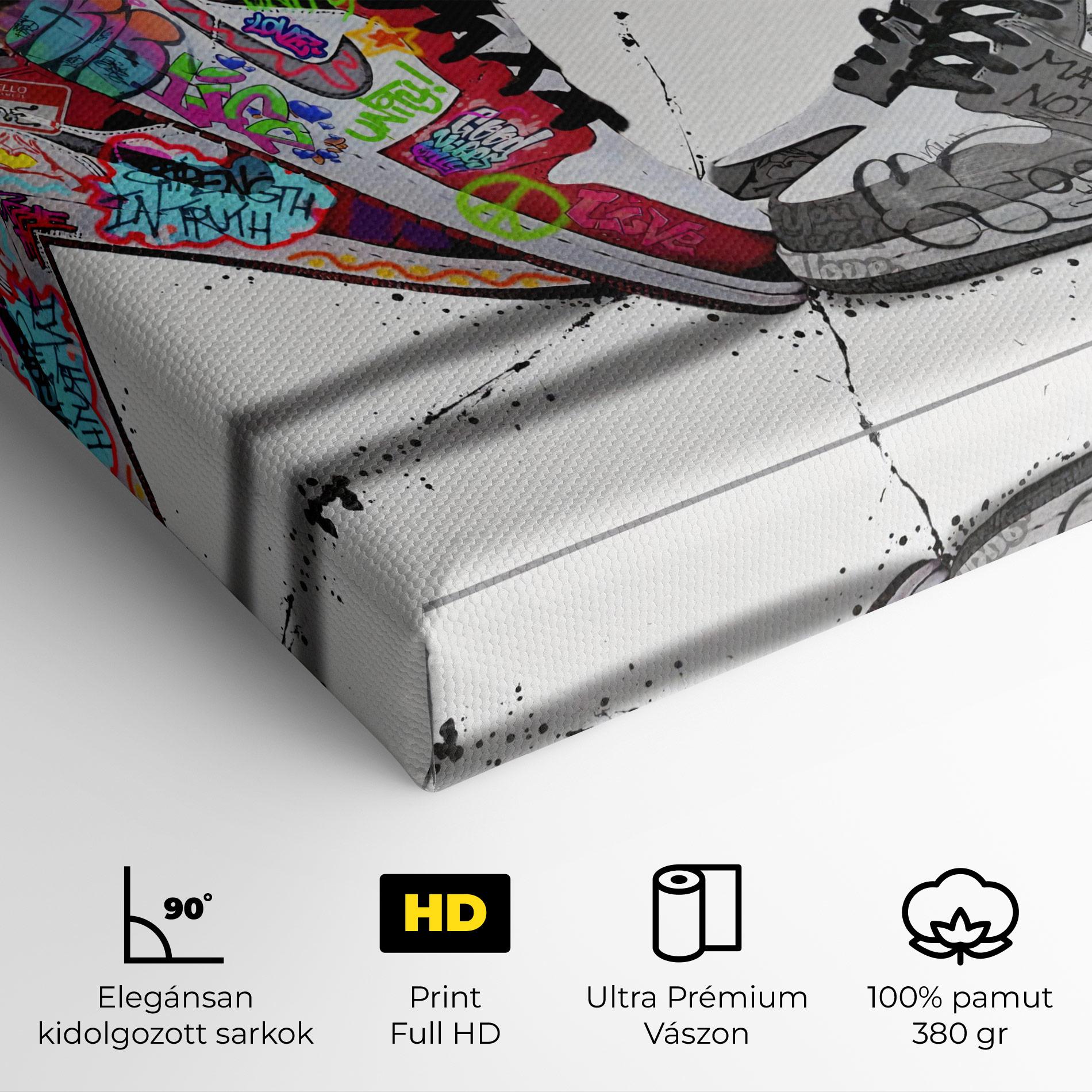 Vászonkép Love On My Toes mockup 4