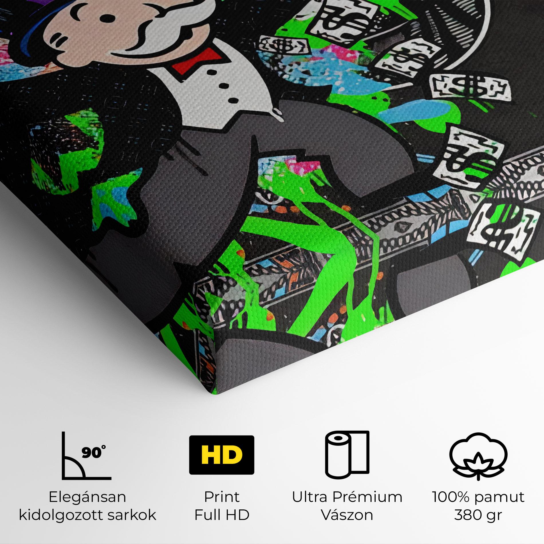 Vászonkép Make Money mockup 4