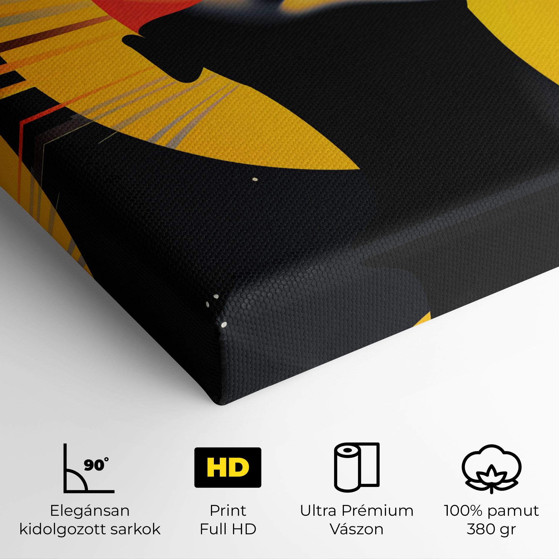 Vászonkép Synthetic Dreamy Profile mockup 4