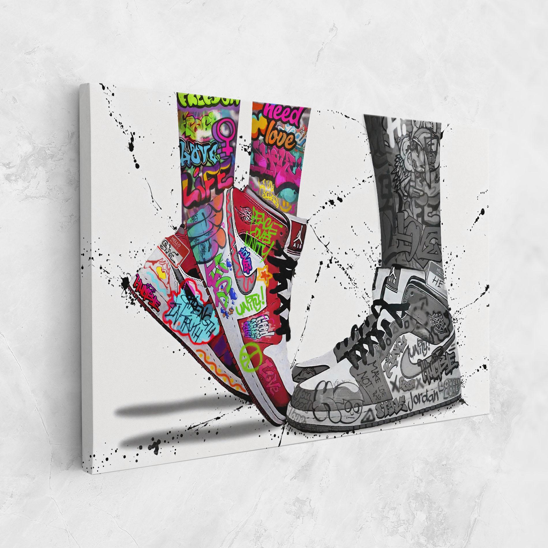 Vászonkép Love On My Toes mockup 1