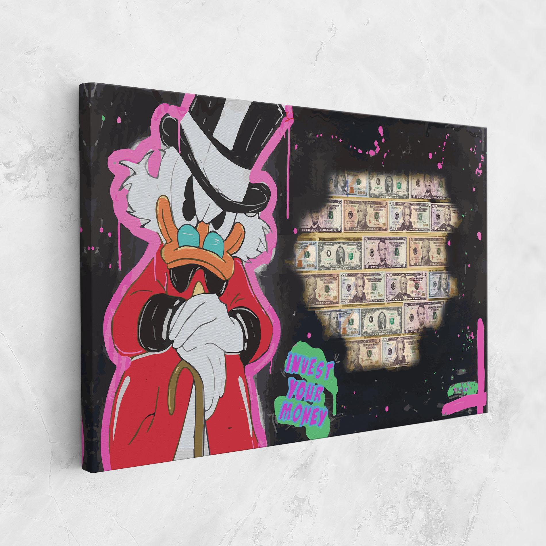 Vászonkép Money Advice mockup 1