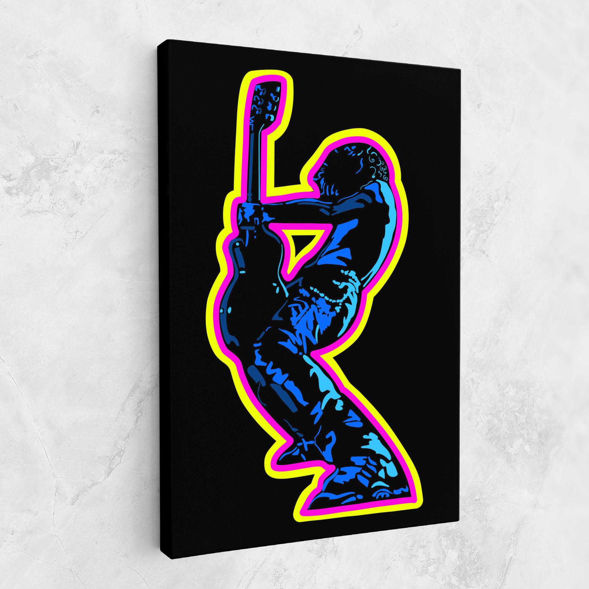 Vászonkép Guitarist Art mockup 1