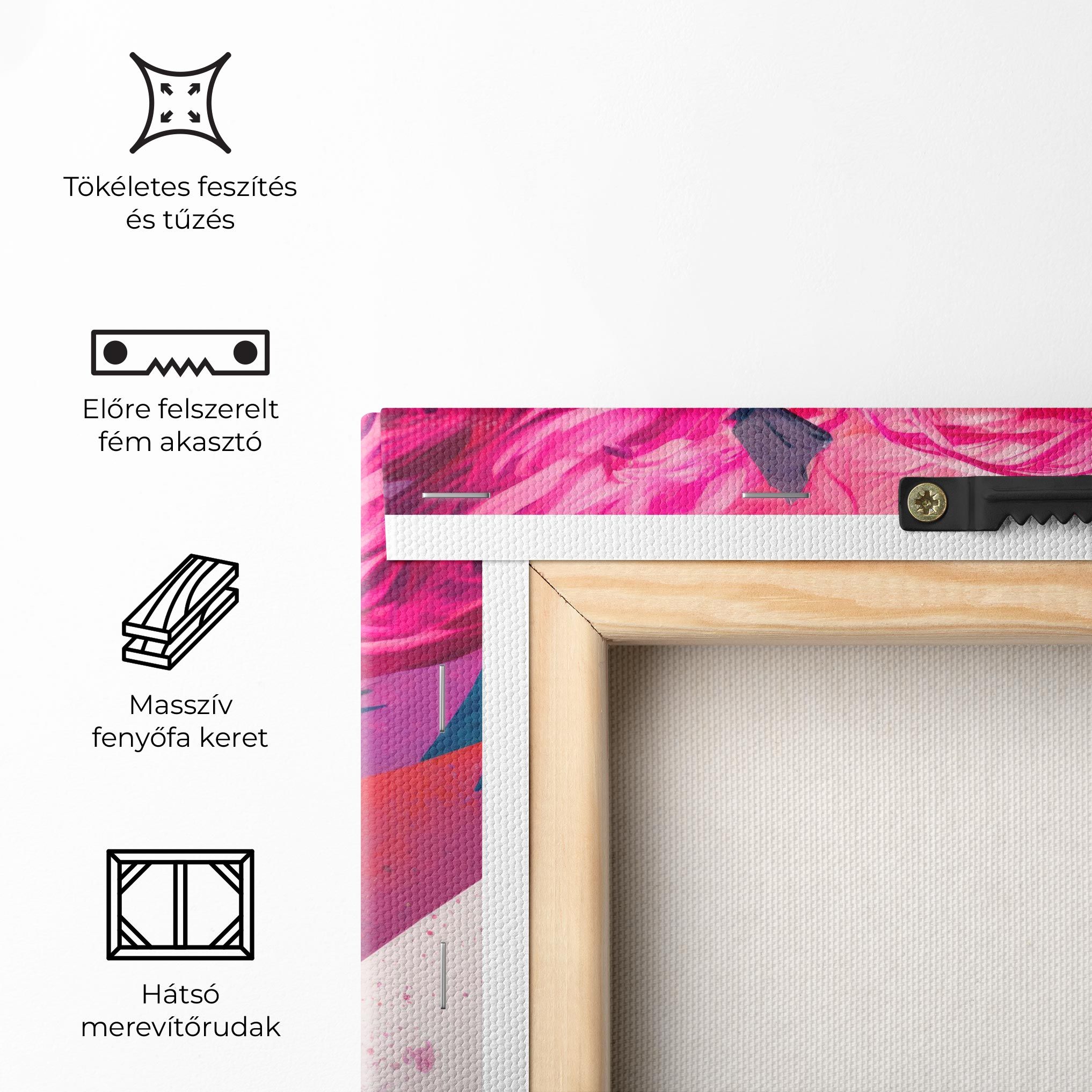 Abstract Pink Hair mockup 5